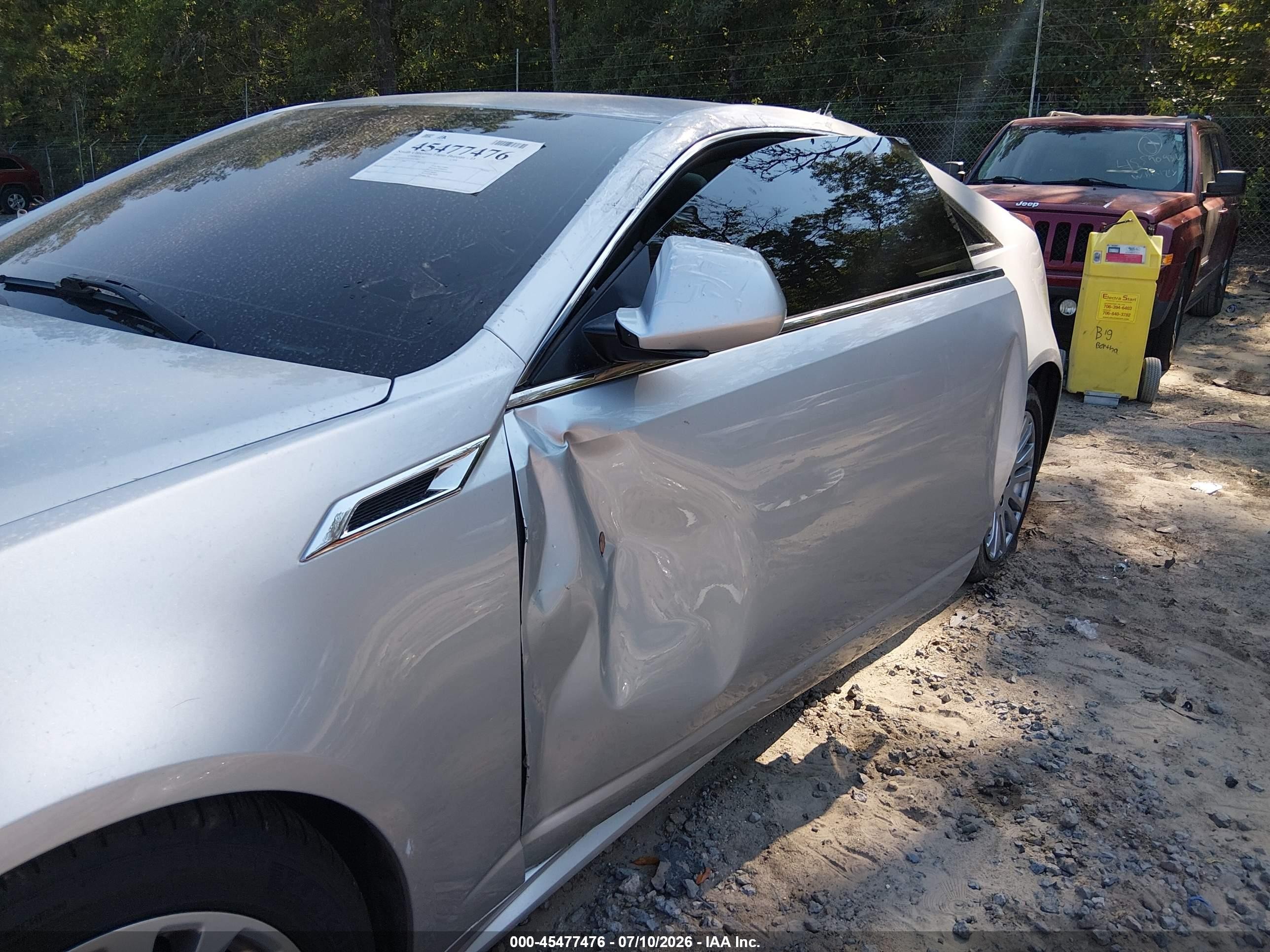 2012 Cadillac Cts Performance Silver vin: 1G6DJ1E35C0147462