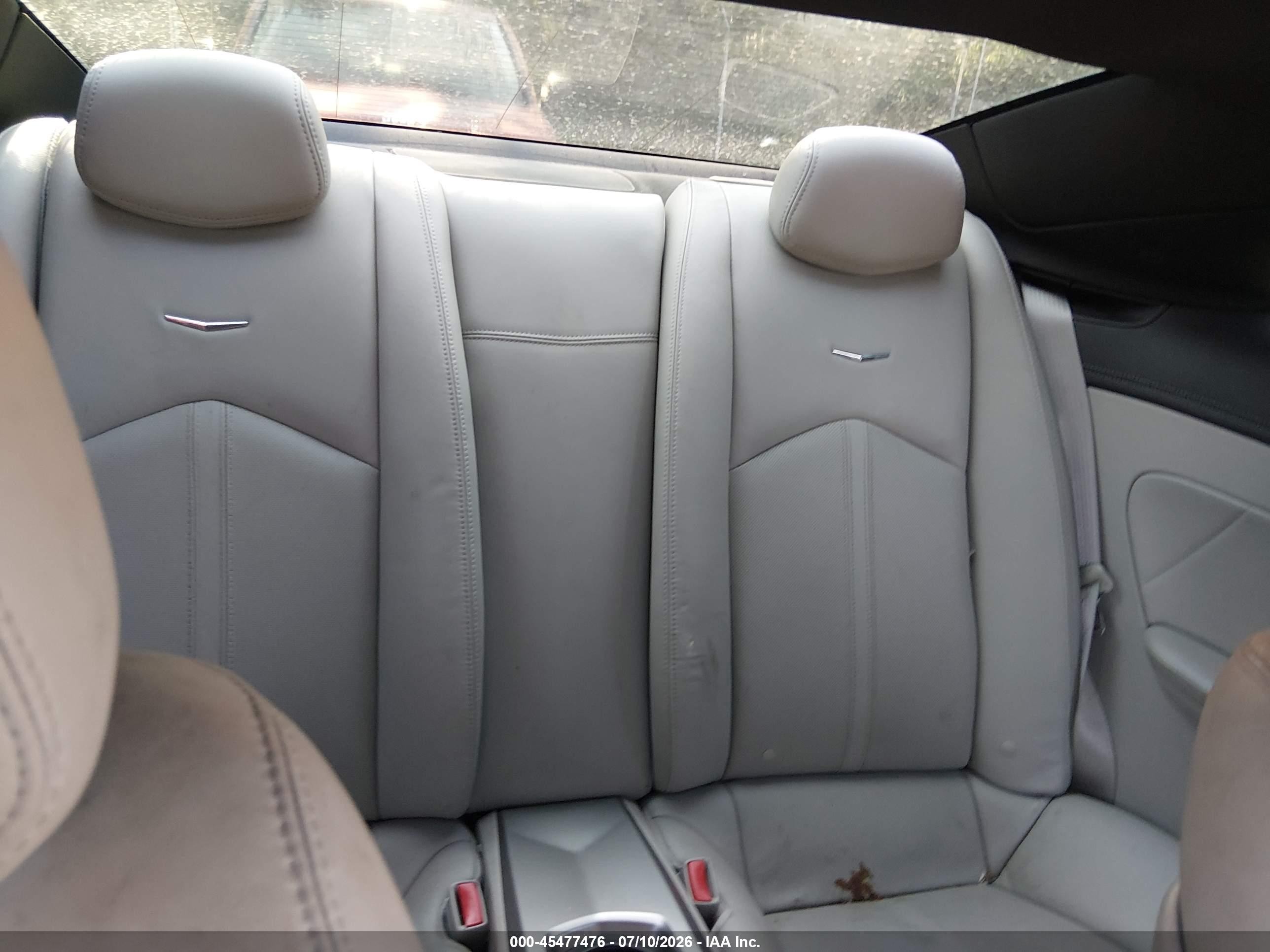 2012 Cadillac Cts Performance Silver vin: 1G6DJ1E35C0147462