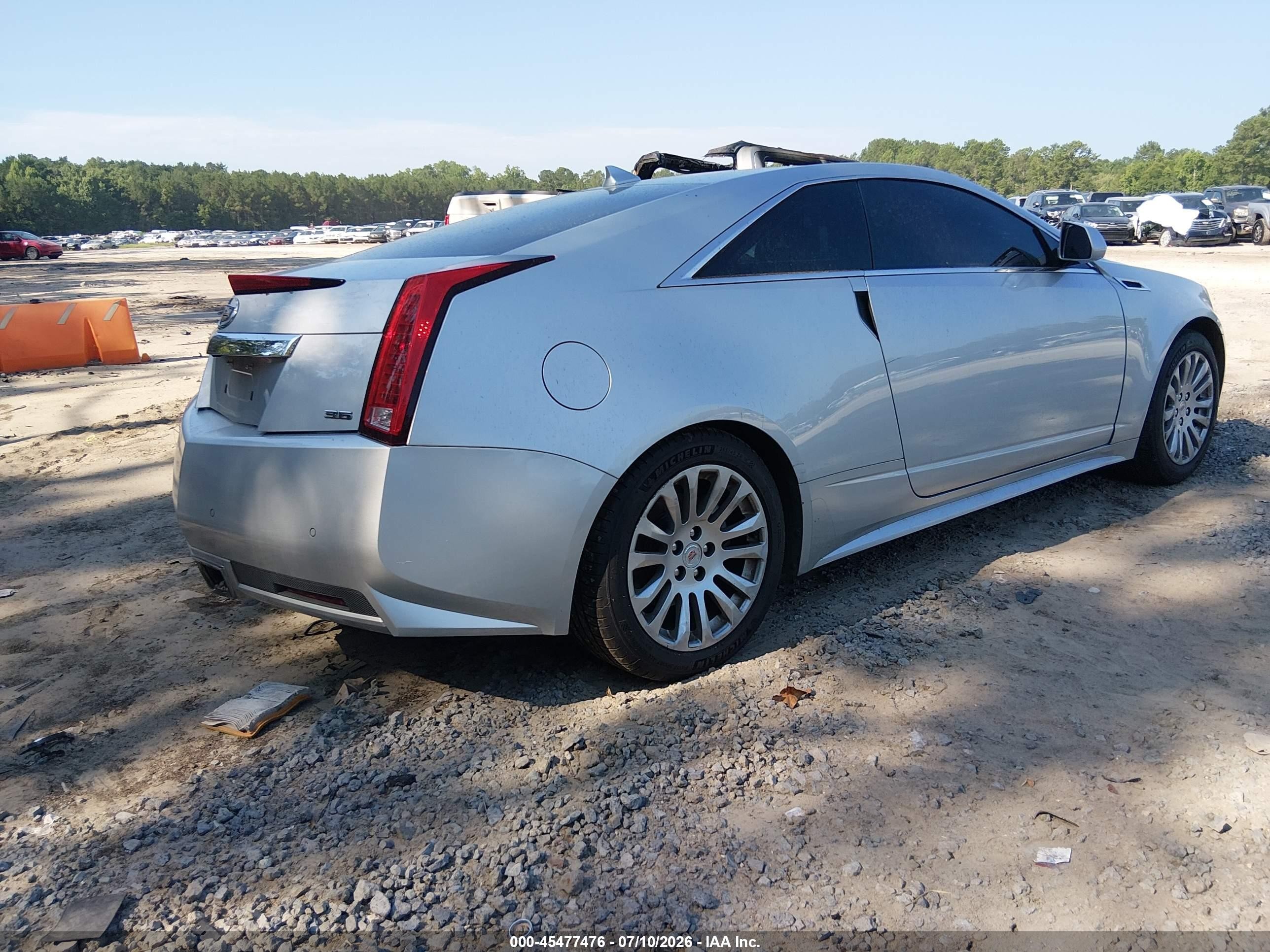 2012 Cadillac Cts Performance Silver vin: 1G6DJ1E35C0147462