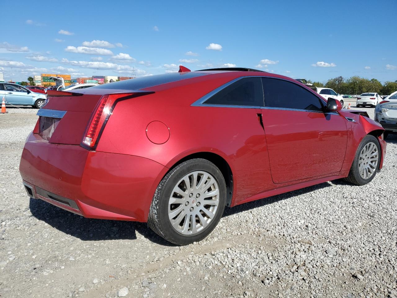 2012 Cadillac Cts Performance Collection Red vin: 1G6DJ1E36C0150287