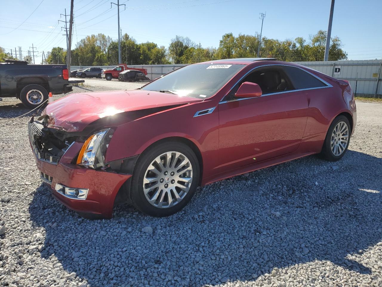 2012 Cadillac Cts Performance Collection Red vin: 1G6DJ1E36C0150287