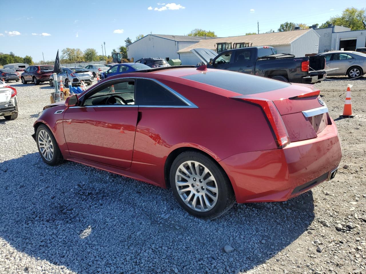 2012 Cadillac Cts Performance Collection Red vin: 1G6DJ1E36C0150287