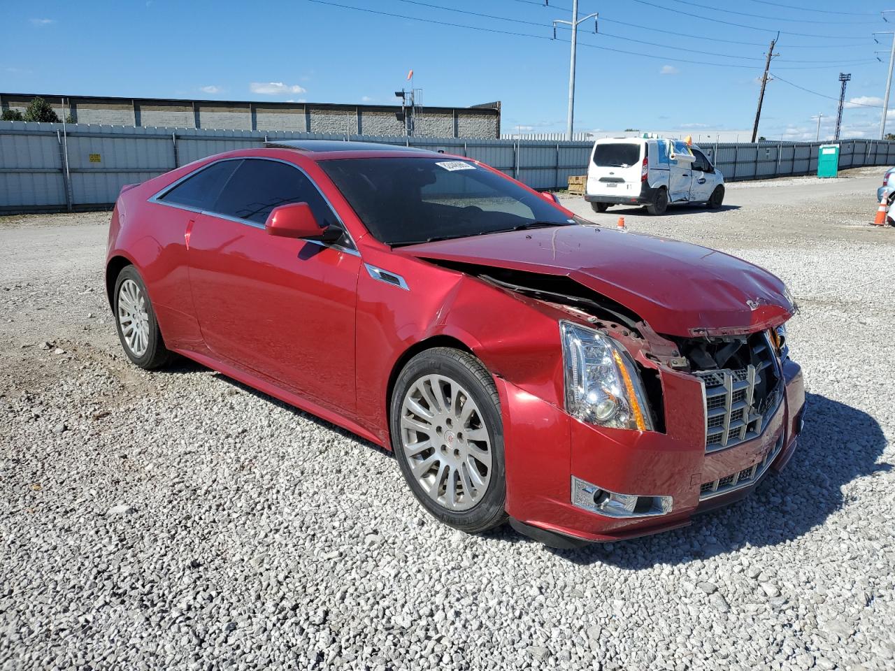 2012 Cadillac Cts Performance Collection Red vin: 1G6DJ1E36C0150287