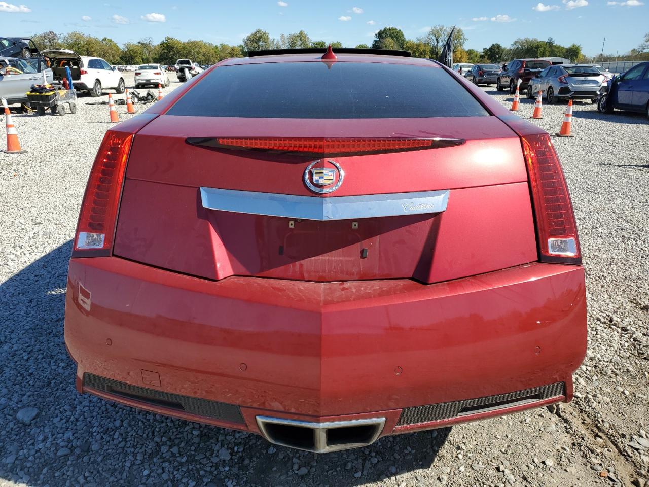 2012 Cadillac Cts Performance Collection Red vin: 1G6DJ1E36C0150287