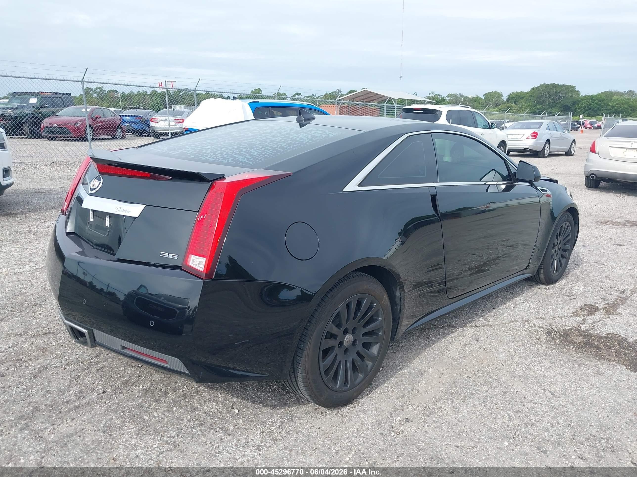 2012 Cadillac Cts Performance Black vin: 1G6DJ1E37C0139119