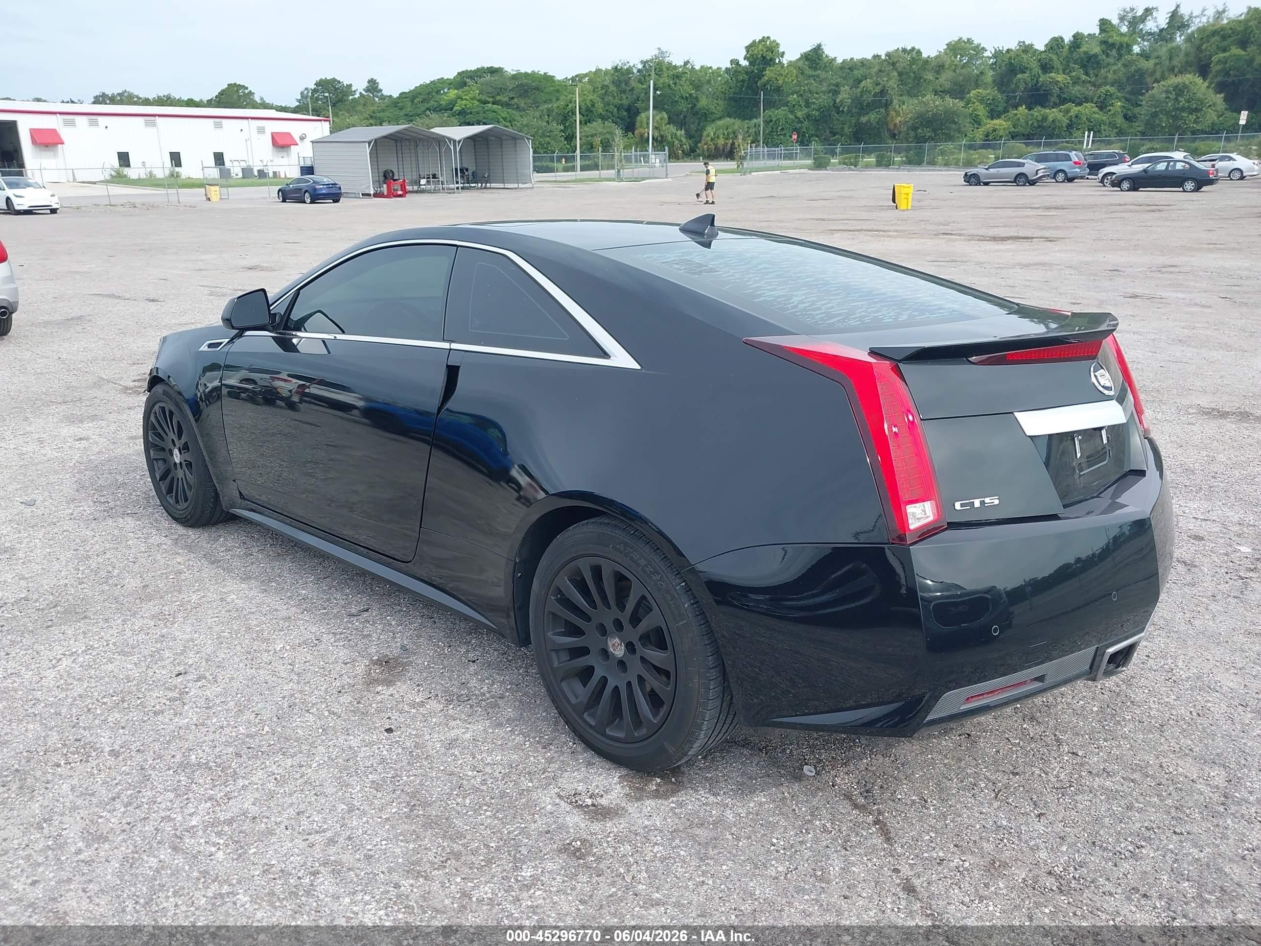 2012 Cadillac Cts Performance Black vin: 1G6DJ1E37C0139119