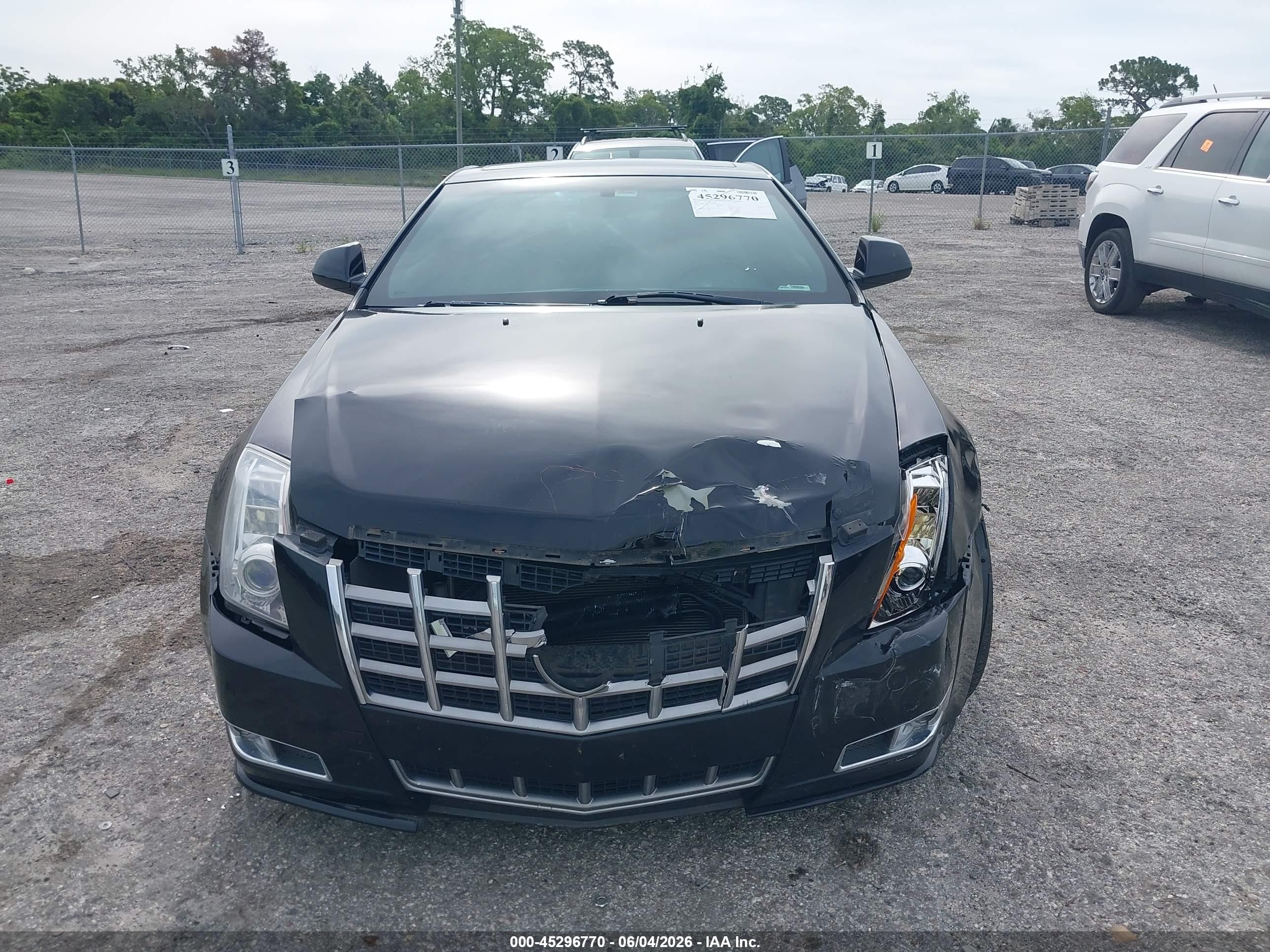 2012 Cadillac Cts Performance Black vin: 1G6DJ1E37C0139119