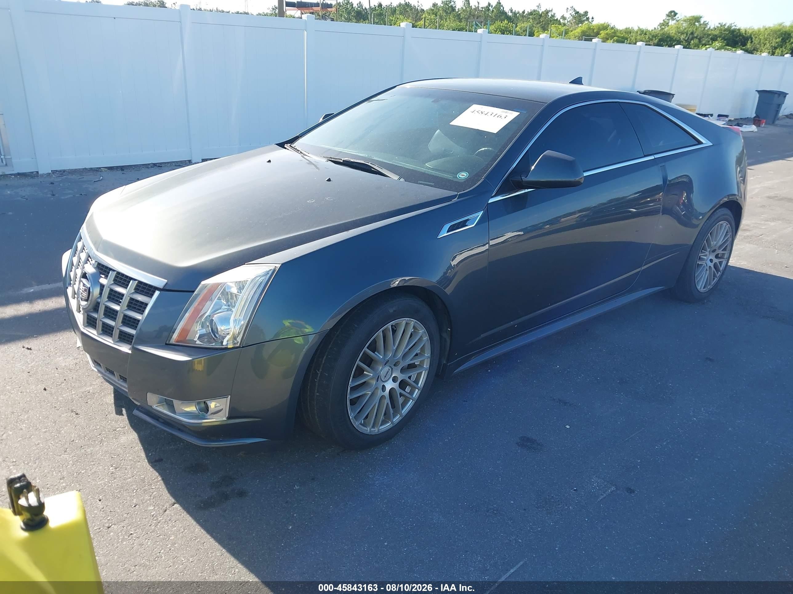 2012 Cadillac Cts Performance Collection Gray vin: 1G6DJ1E38C0150825