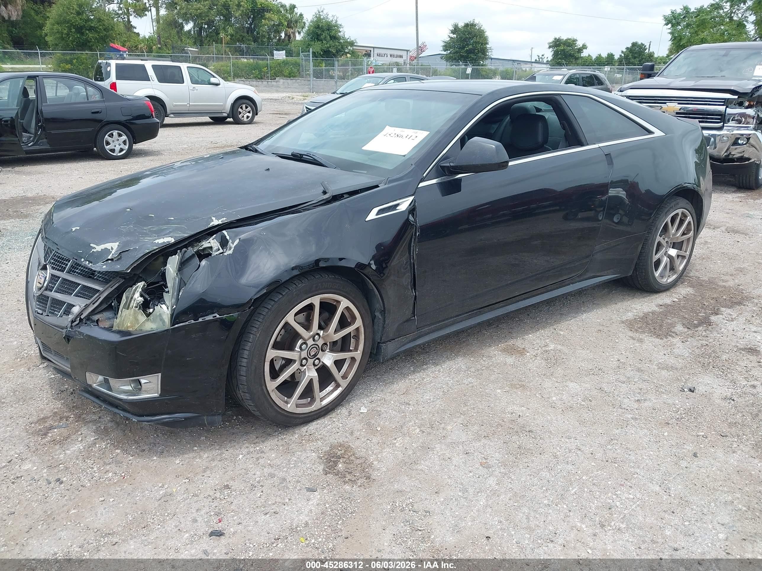 2013 Cadillac Cts Performance Black vin: 1G6DJ1E39D0106429