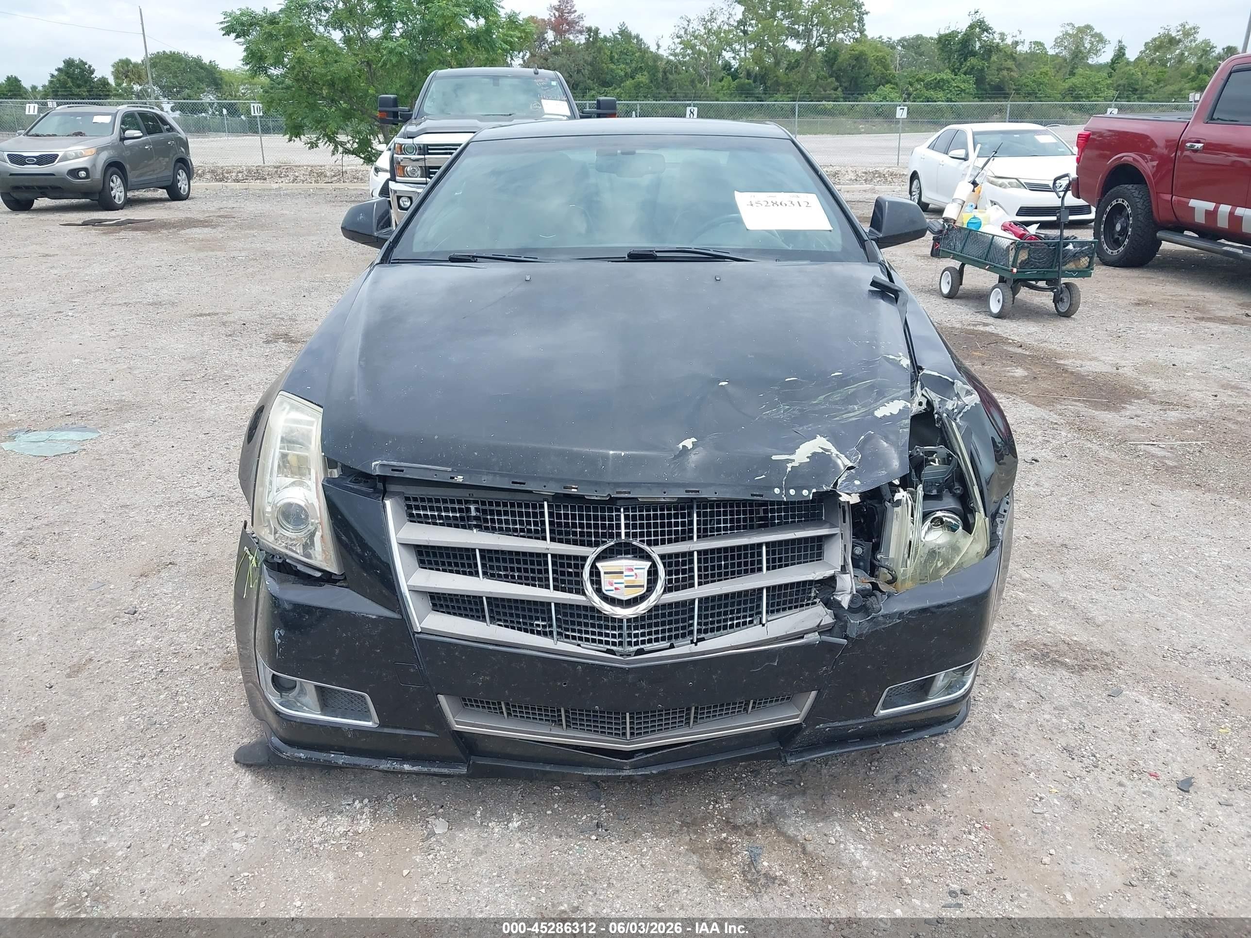 2013 Cadillac Cts Performance Black vin: 1G6DJ1E39D0106429
