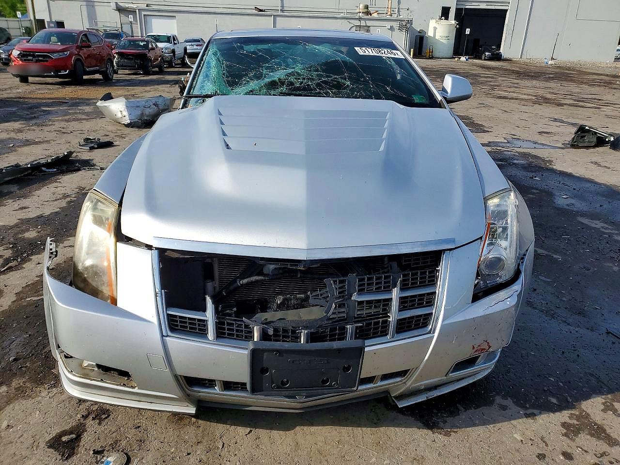2013 Cadillac Cts Performance Collection Silver vin: 1G6DJ1E39D0120895