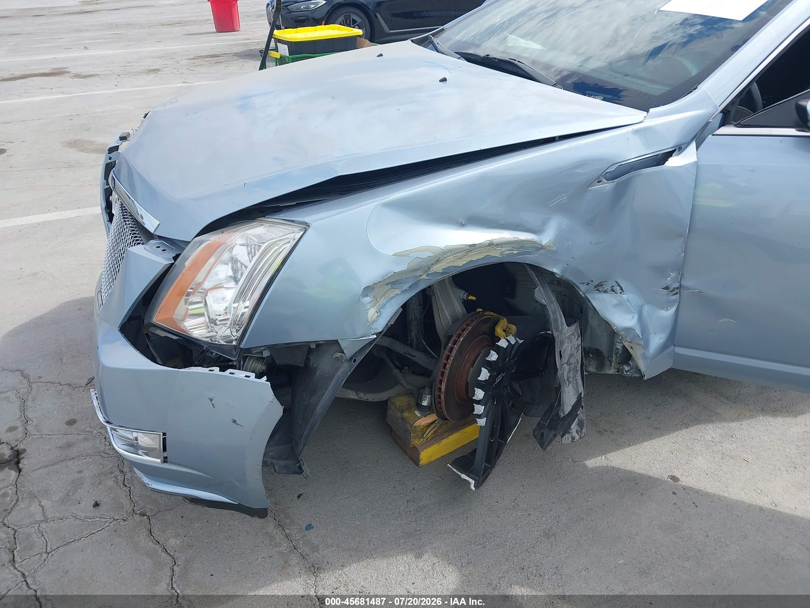 2013 Cadillac Cts Performance Light Blue vin: 1G6DJ1E3XD0119528