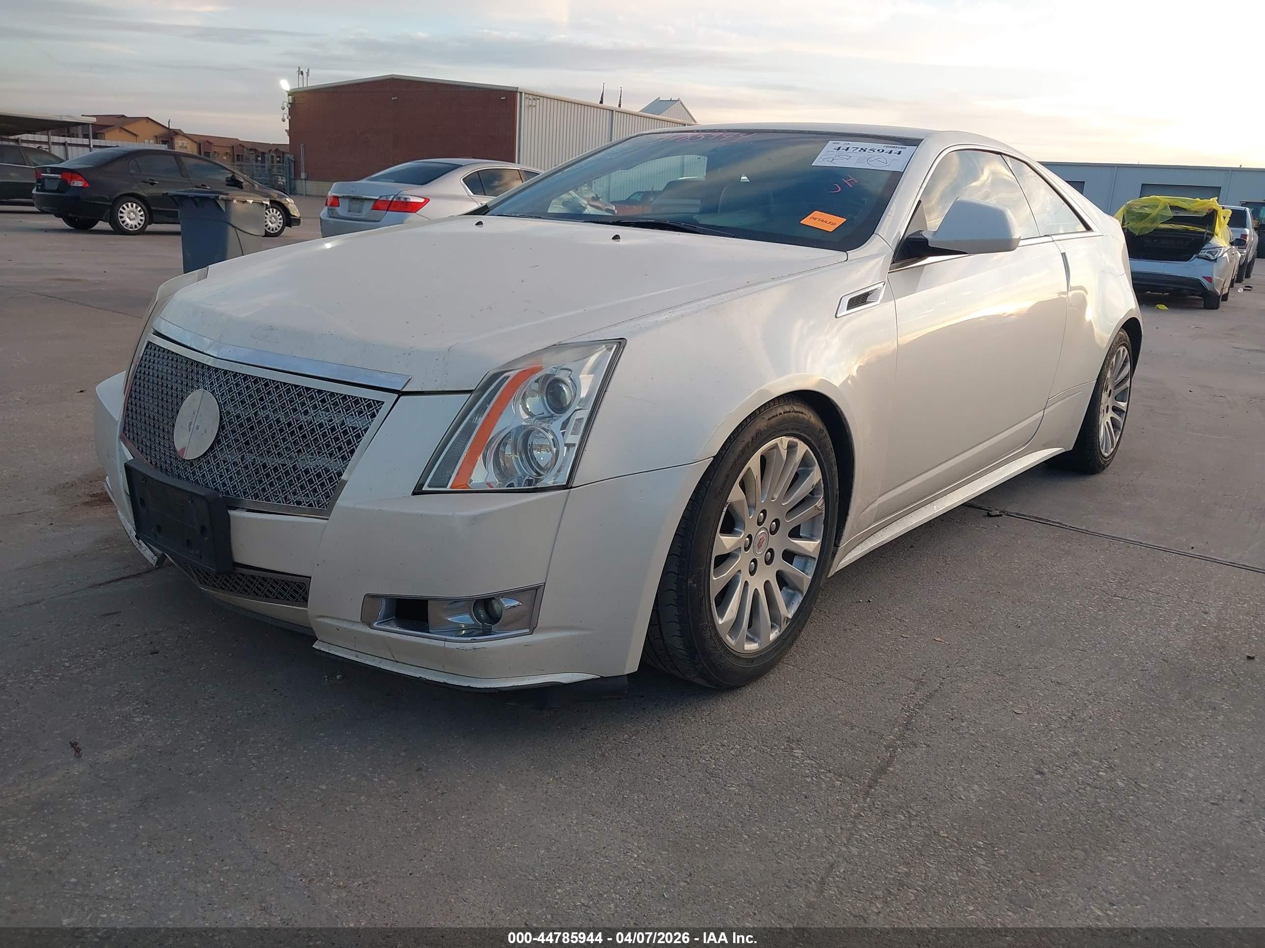 2011 Cadillac Cts Performance White vin: 1G6DJ1ED4B0111656