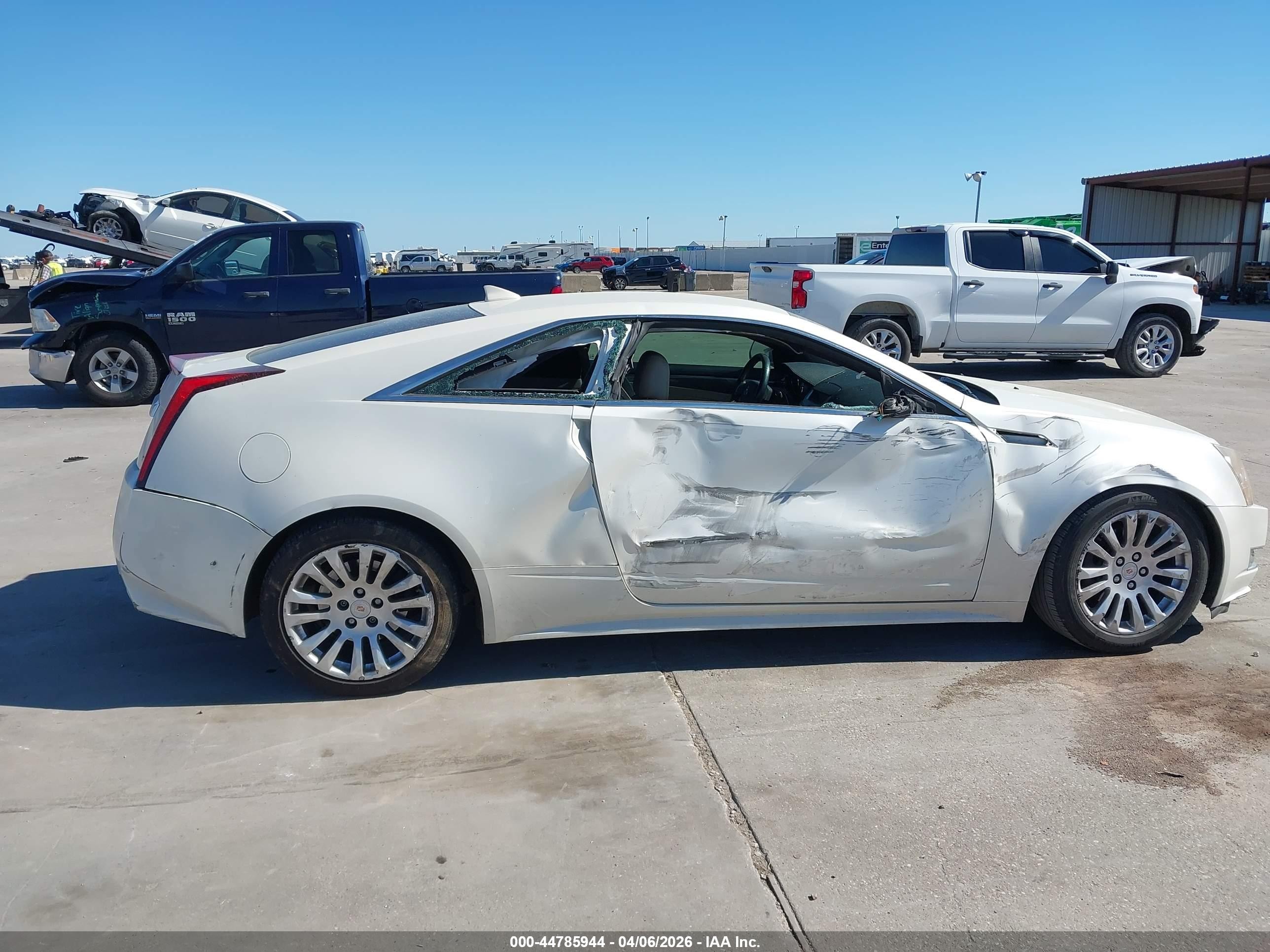 2011 Cadillac Cts Performance White vin: 1G6DJ1ED4B0111656
