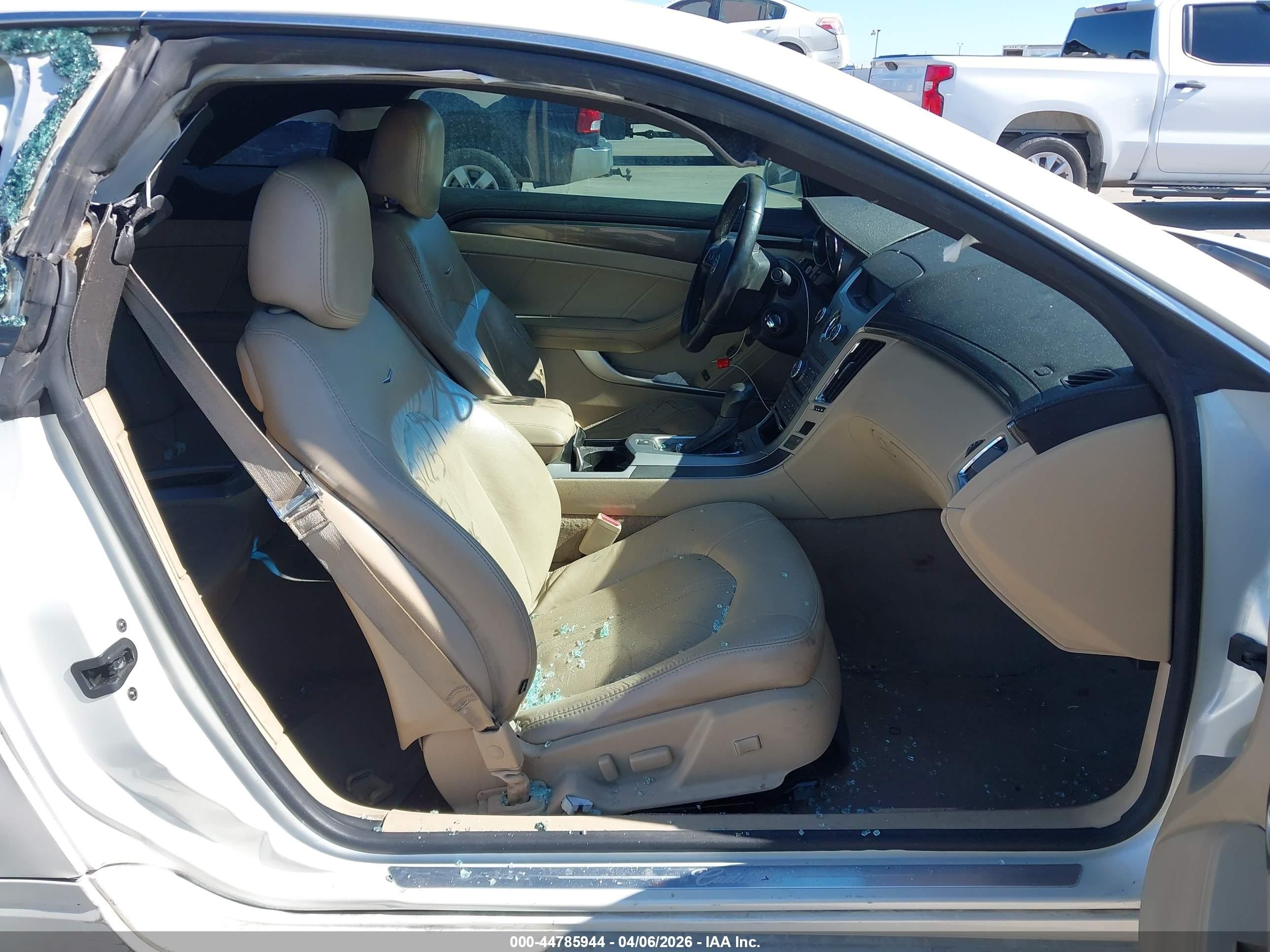 2011 Cadillac Cts Performance White vin: 1G6DJ1ED4B0111656