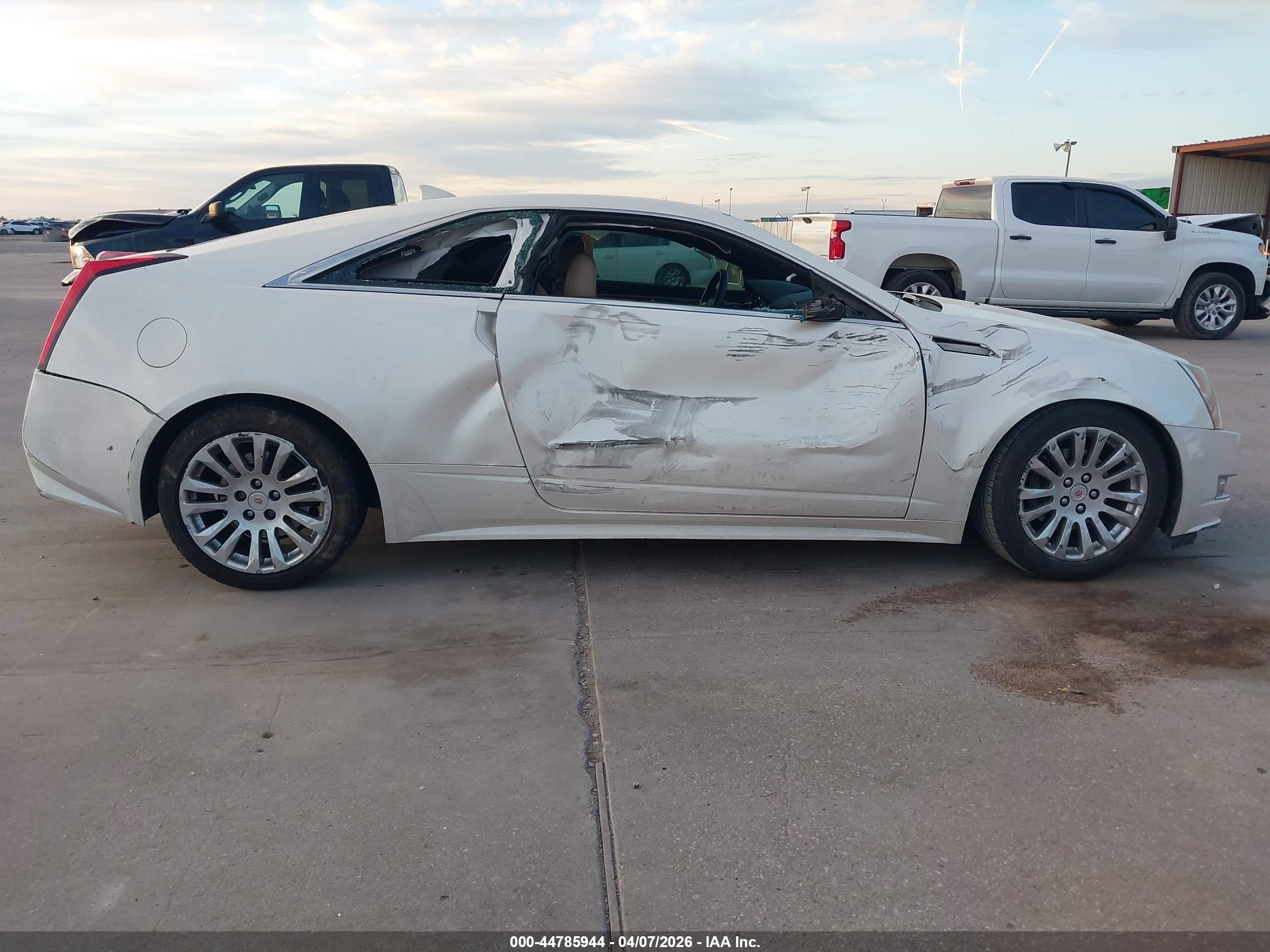 2011 Cadillac Cts Performance White vin: 1G6DJ1ED4B0111656