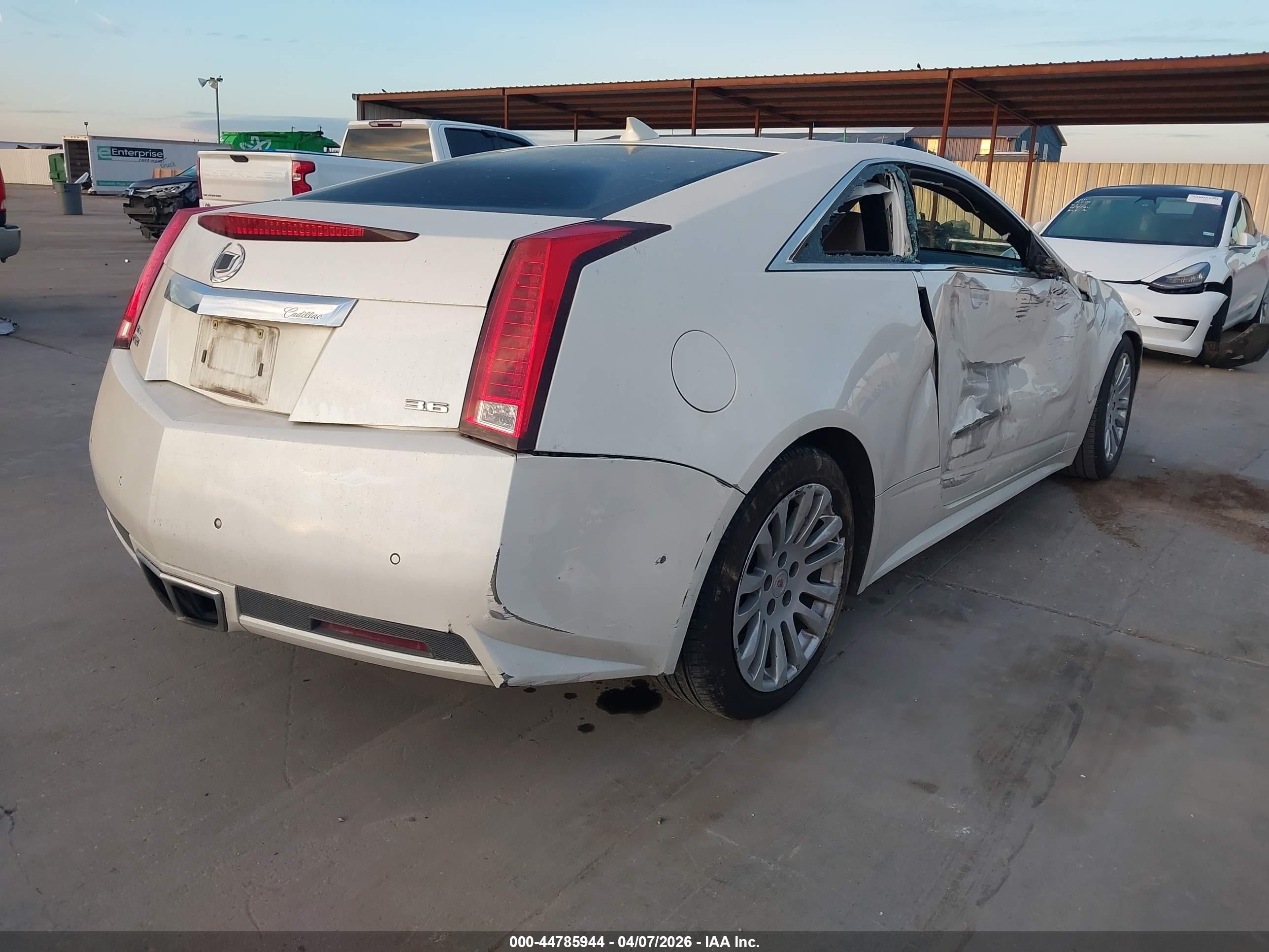 2011 Cadillac Cts Performance White vin: 1G6DJ1ED4B0111656