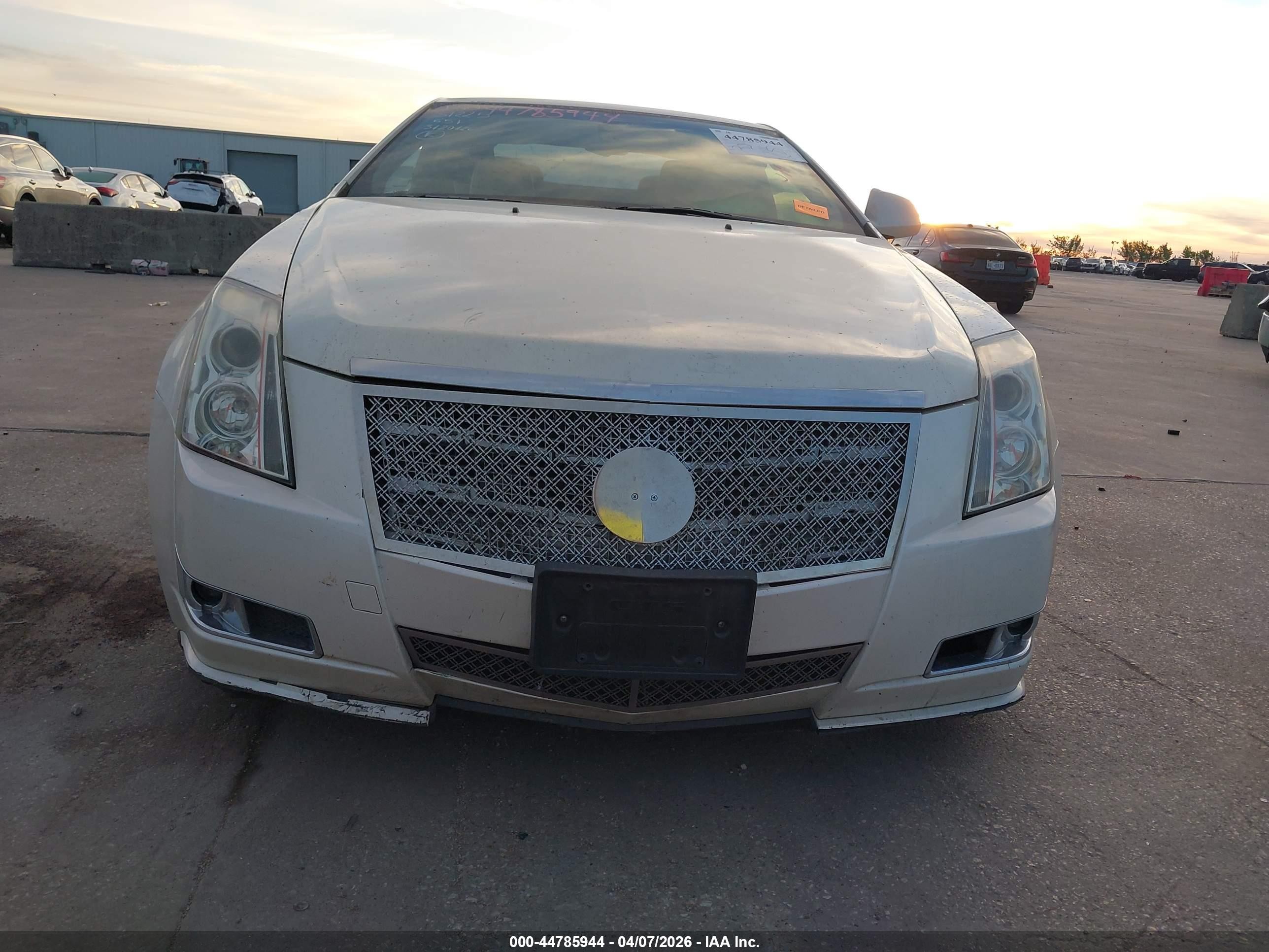 2011 Cadillac Cts Performance White vin: 1G6DJ1ED4B0111656