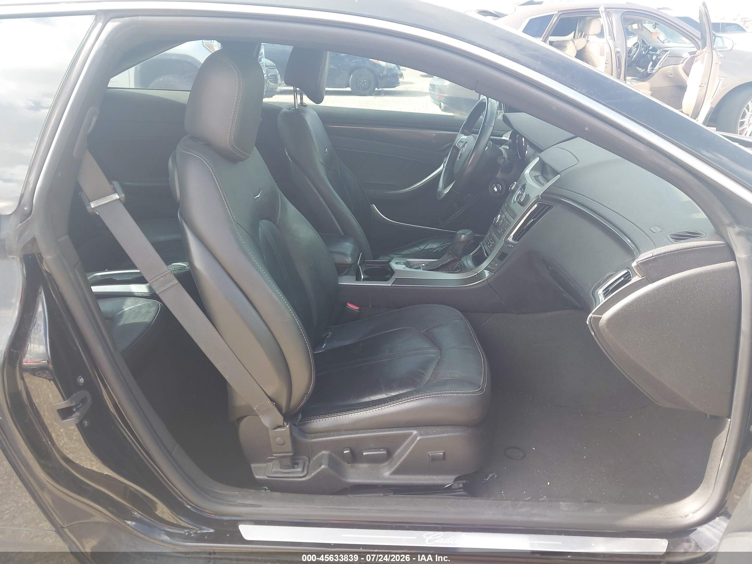 2011 Cadillac Cts Performance Black vin: 1G6DJ1ED6B0154797
