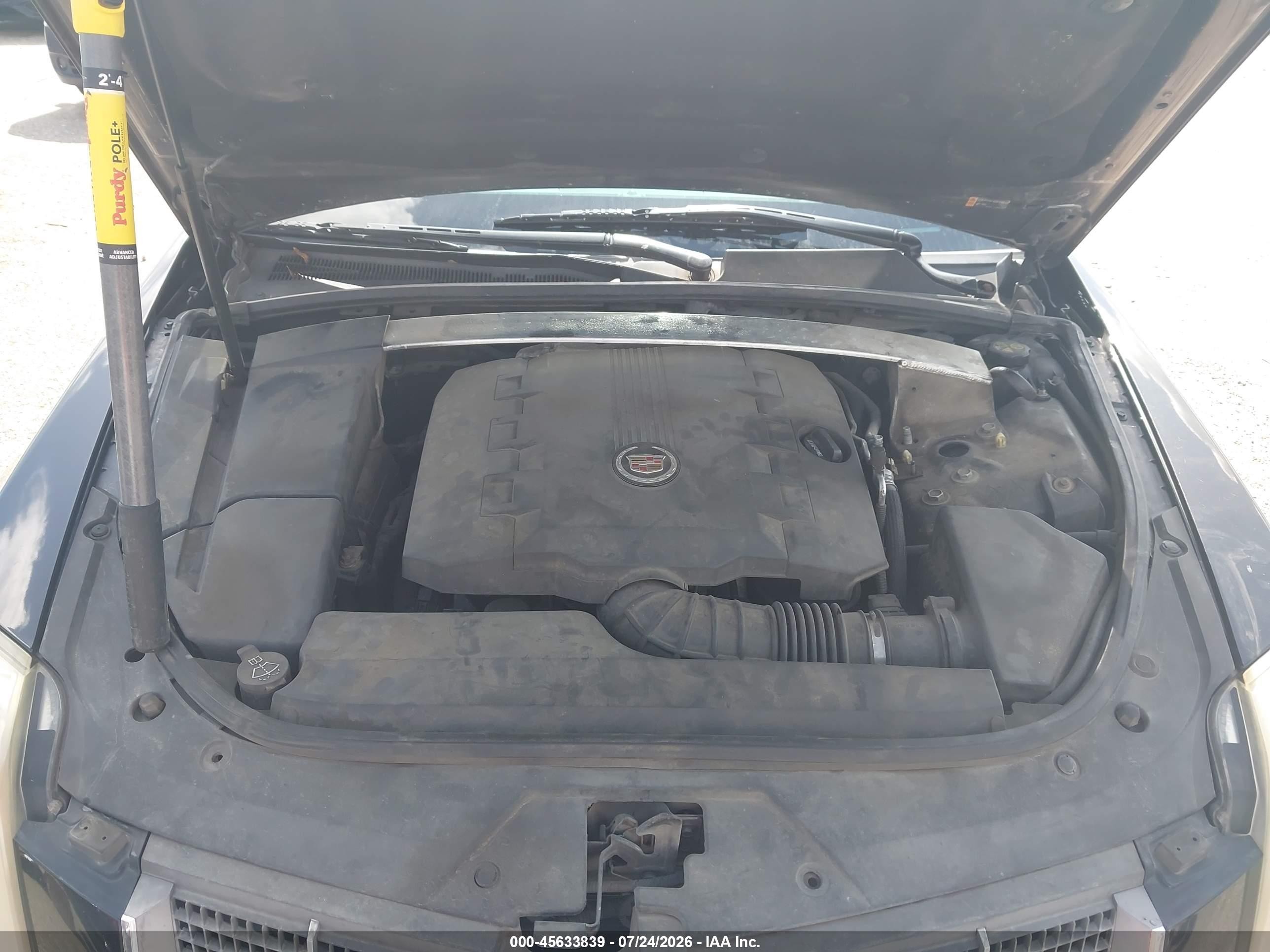 2011 Cadillac Cts Performance Black vin: 1G6DJ1ED6B0154797