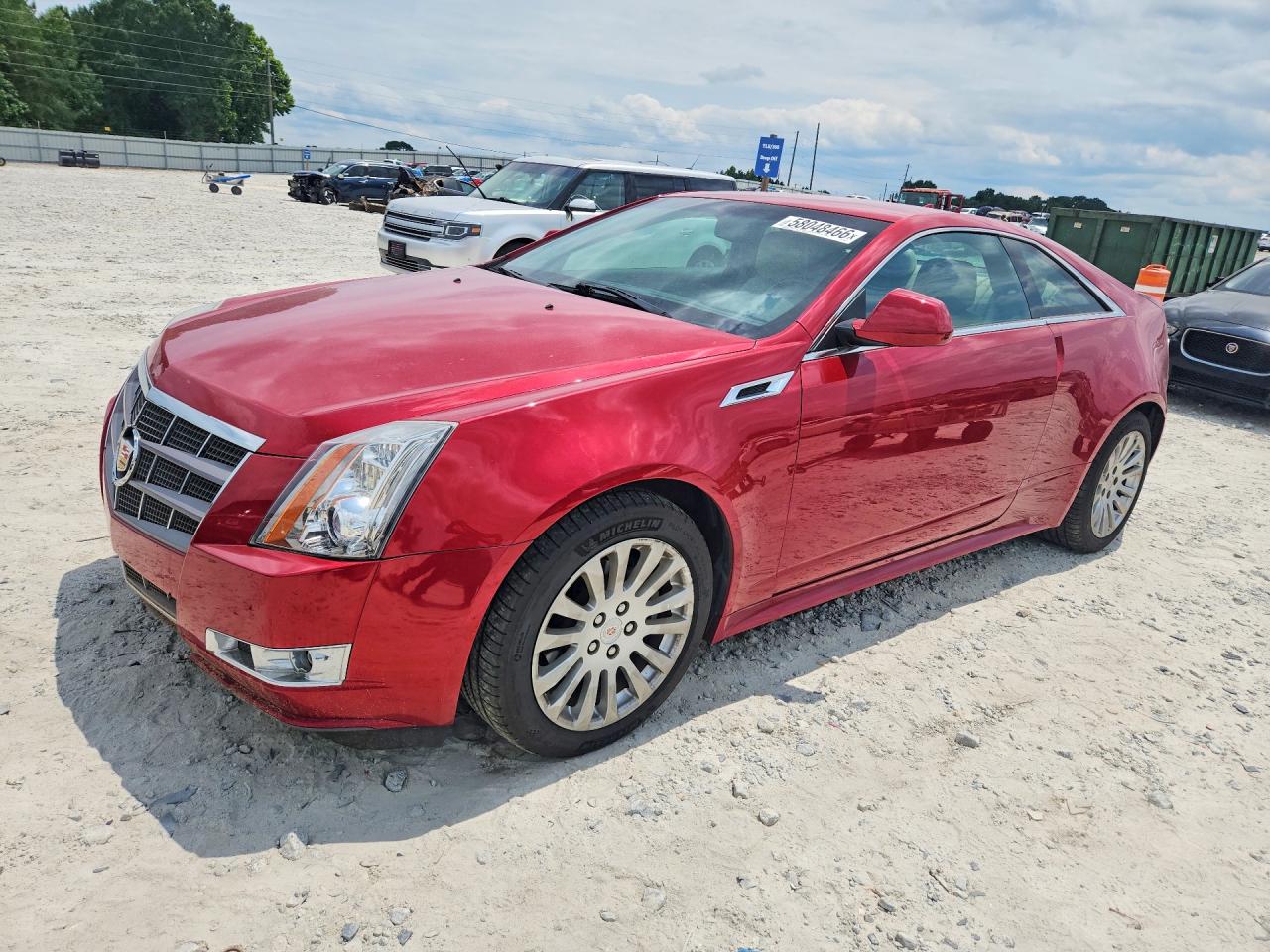 2011 Cadillac Cts Performance Collection Красный vin: 1G6DJ1ED8B0133143