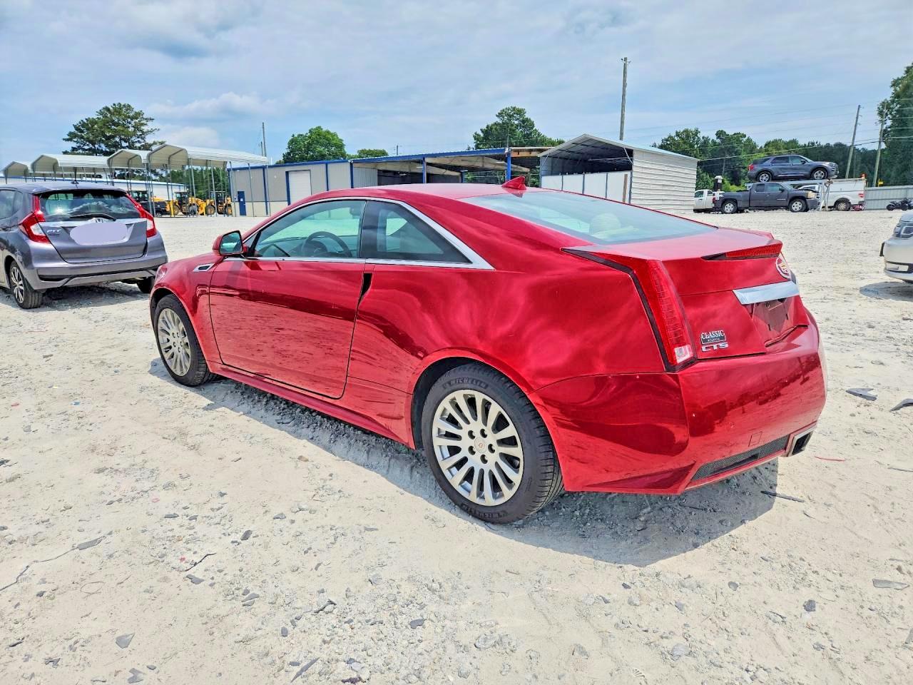 2011 Cadillac Cts Performance Collection Red vin: 1G6DJ1ED8B0133143