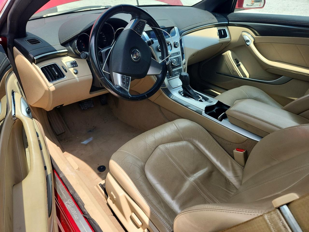 2011 Cadillac Cts Performance Collection Red vin: 1G6DJ1ED8B0133143