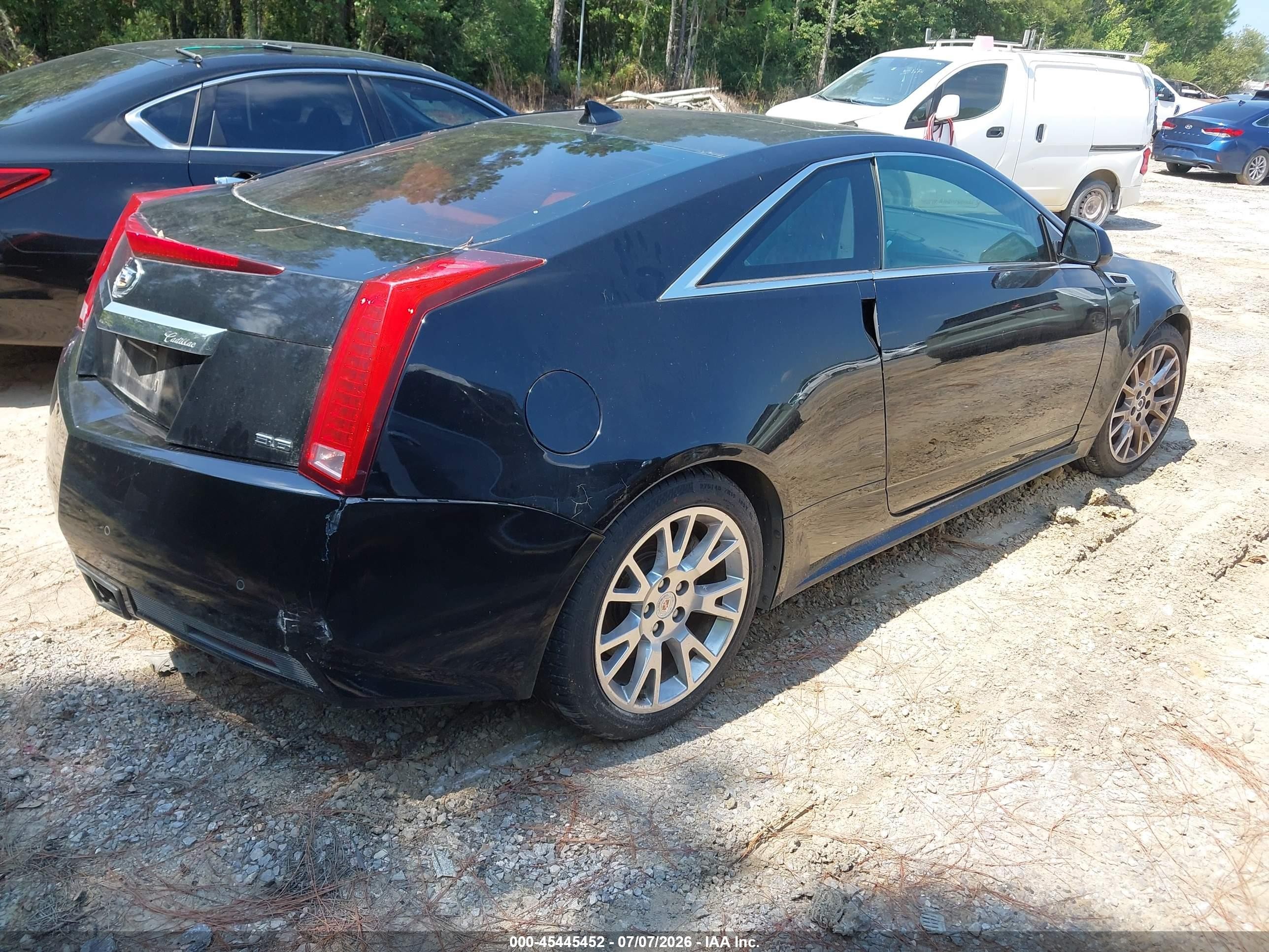 2011 Cadillac Cts Performance Черный vin: 1G6DJ1ED9B0137945