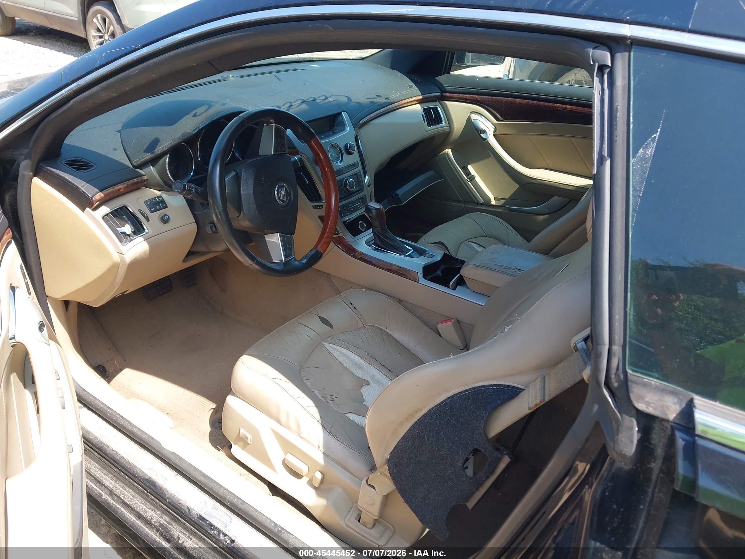 2011 Cadillac Cts Performance Черный vin: 1G6DJ1ED9B0137945