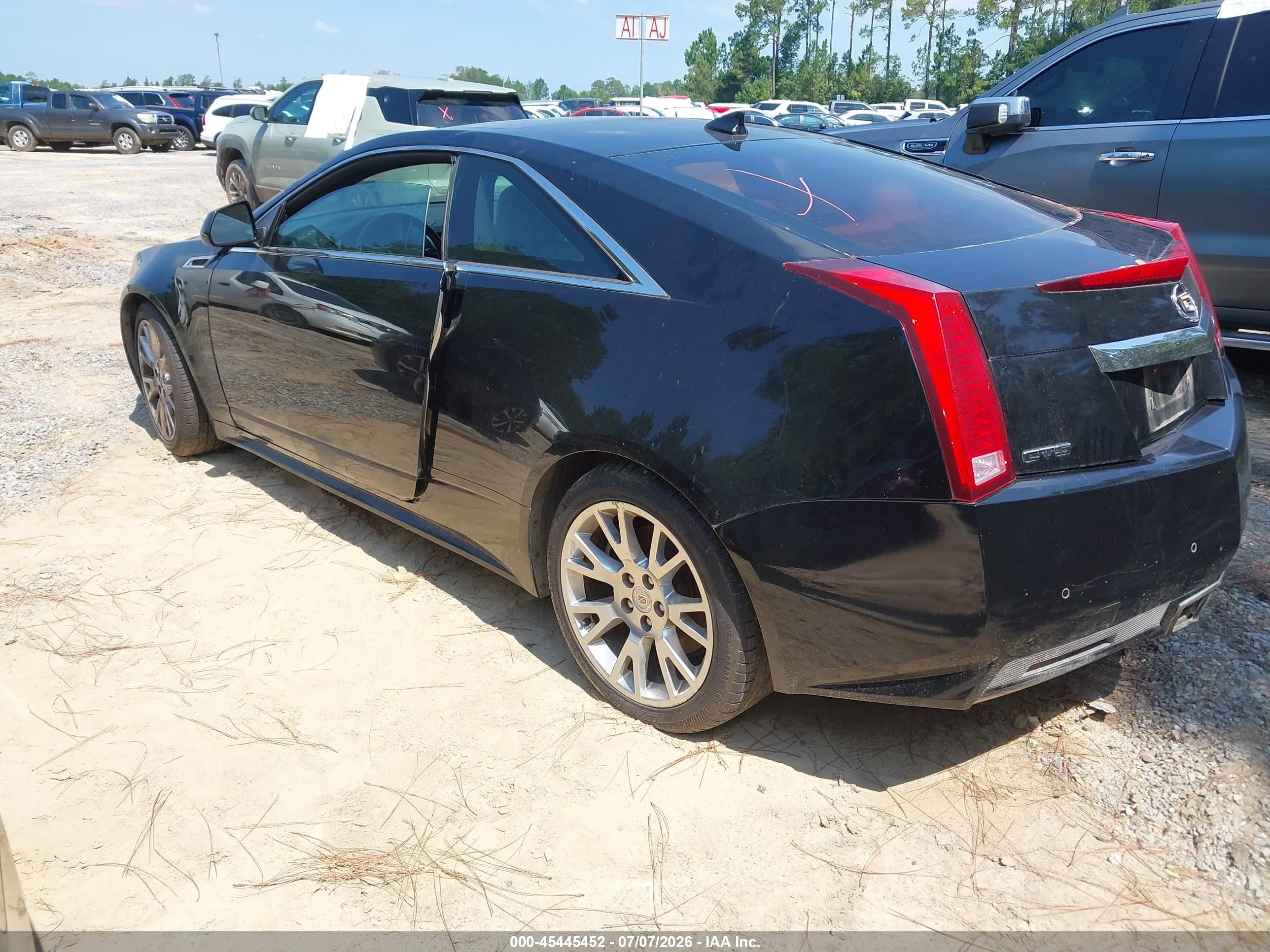 2011 Cadillac Cts Performance Черный vin: 1G6DJ1ED9B0137945