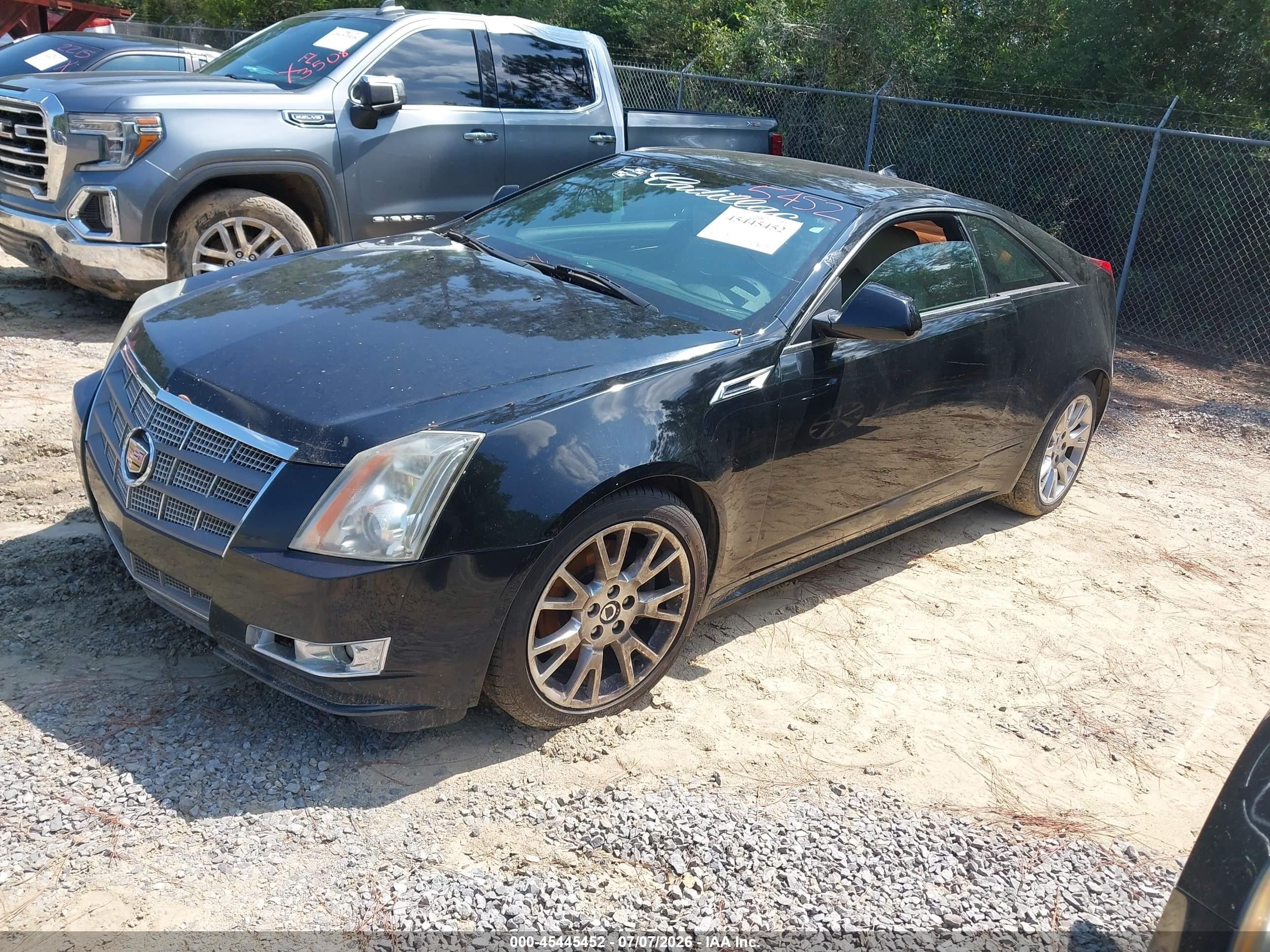 2011 Cadillac Cts Performance Черный vin: 1G6DJ1ED9B0137945