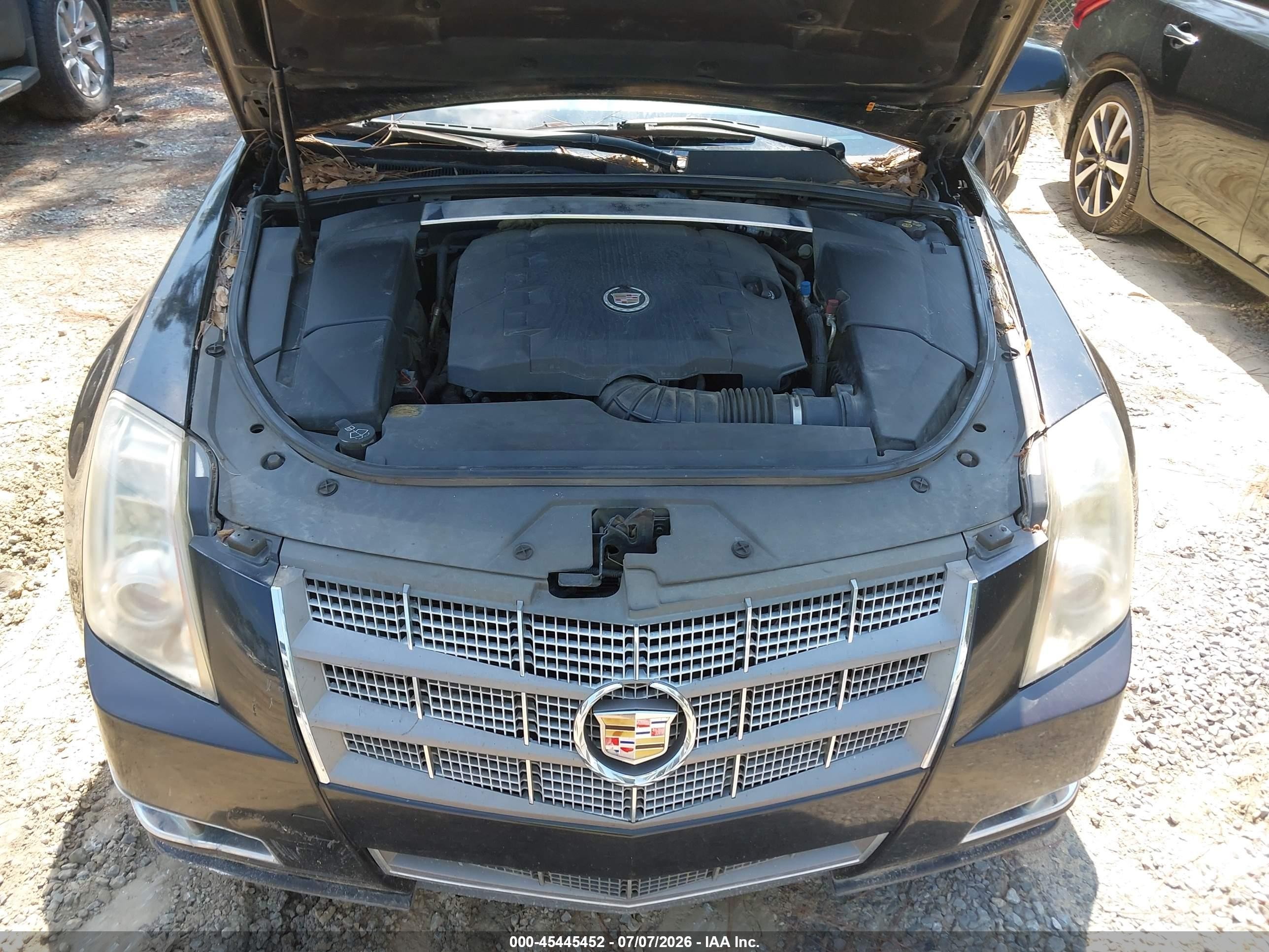2011 Cadillac Cts Performance Черный vin: 1G6DJ1ED9B0137945