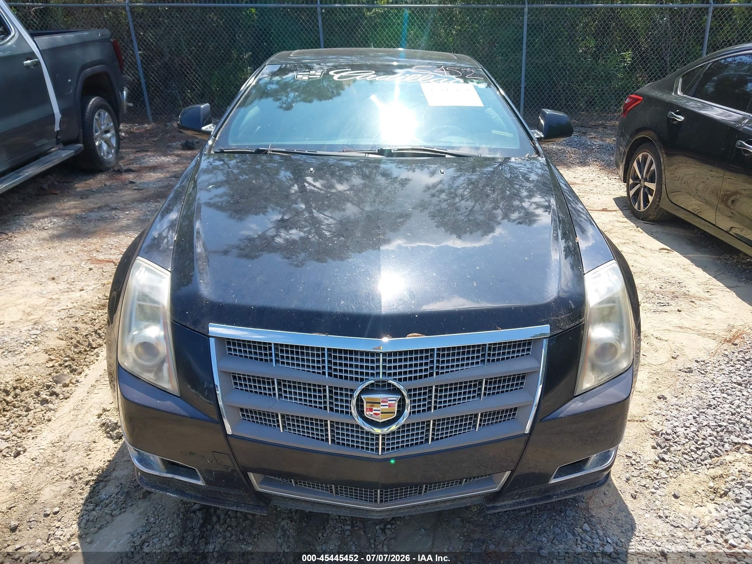 2011 Cadillac Cts Performance Черный vin: 1G6DJ1ED9B0137945