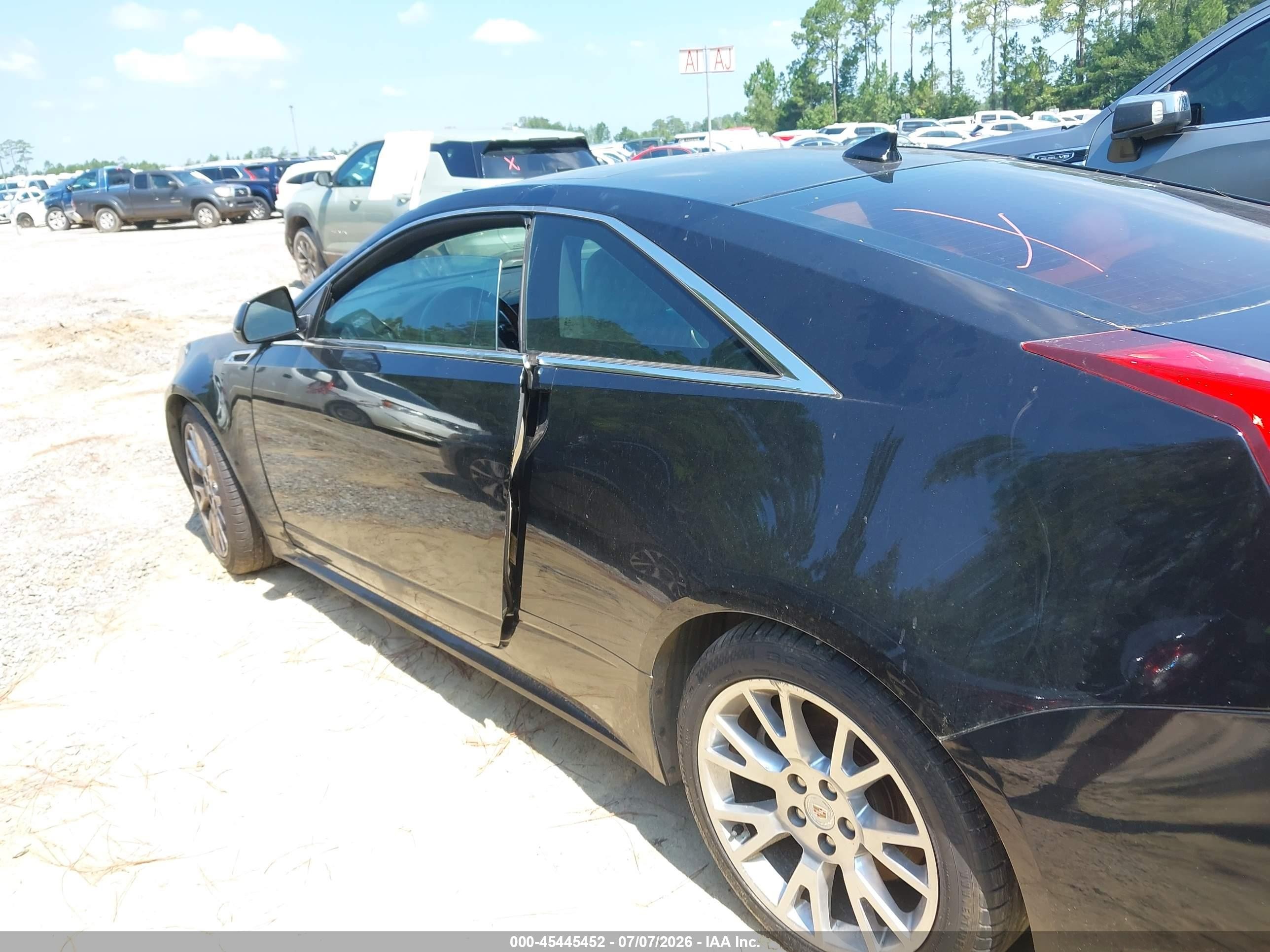 2011 Cadillac Cts Performance Черный vin: 1G6DJ1ED9B0137945