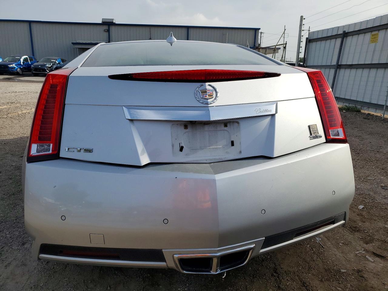 2011 Cadillac Cts Performance Collection Silver vin: 1G6DJ1ED9B0168841