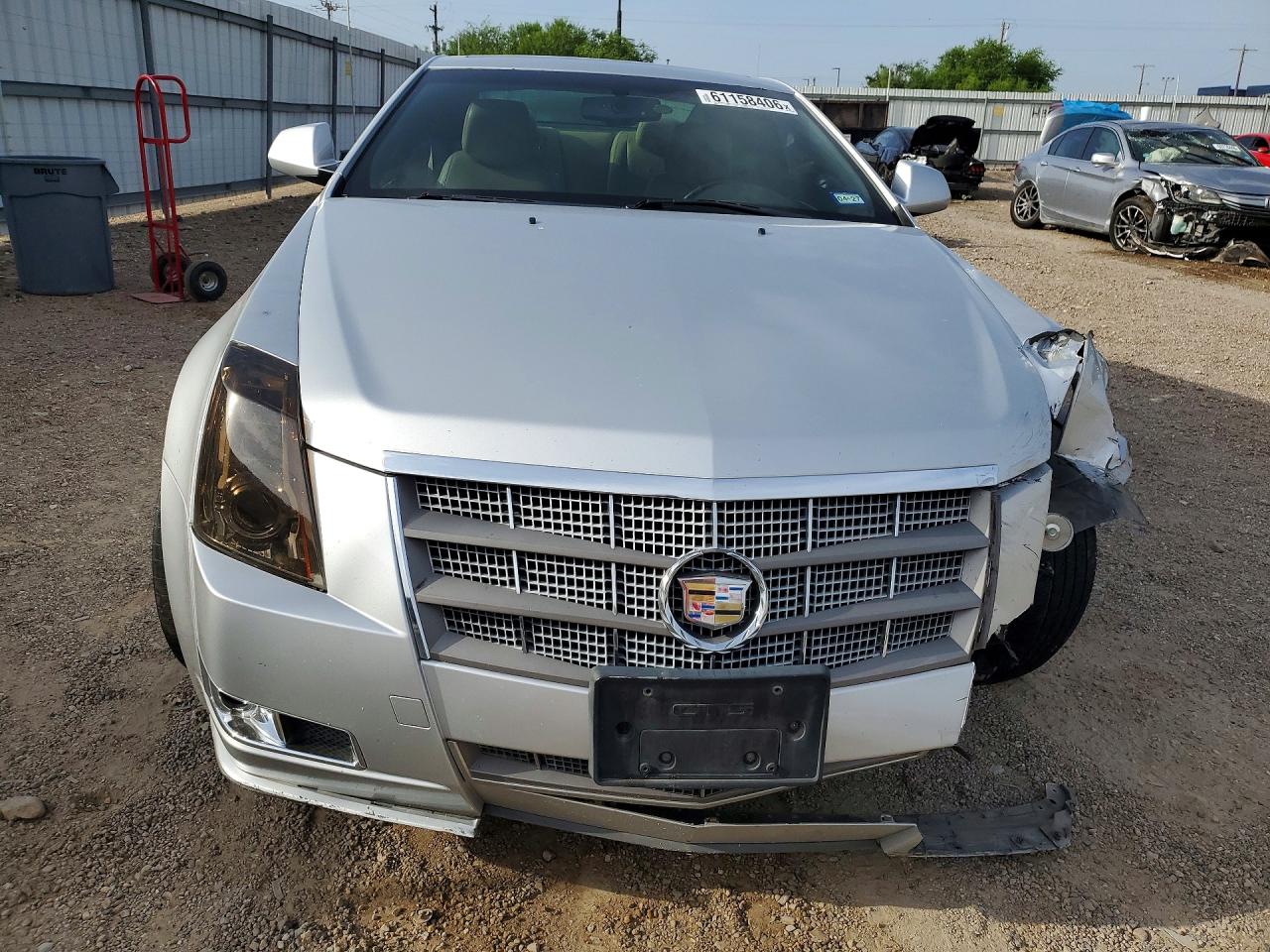 2011 Cadillac Cts Performance Collection Silver vin: 1G6DJ1ED9B0168841