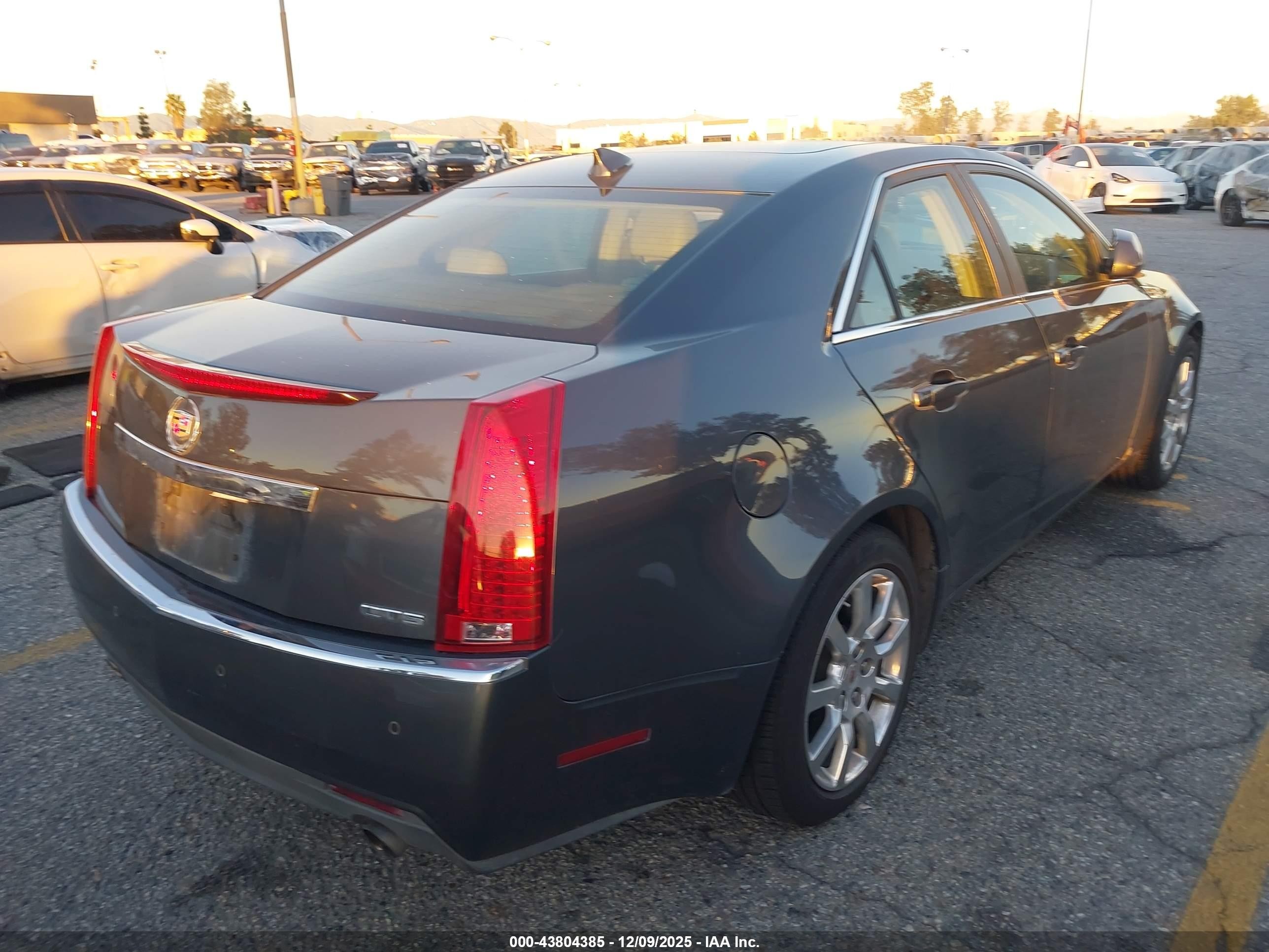2009 Cadillac Cts Standard Gray vin: 1G6DJ577490105221