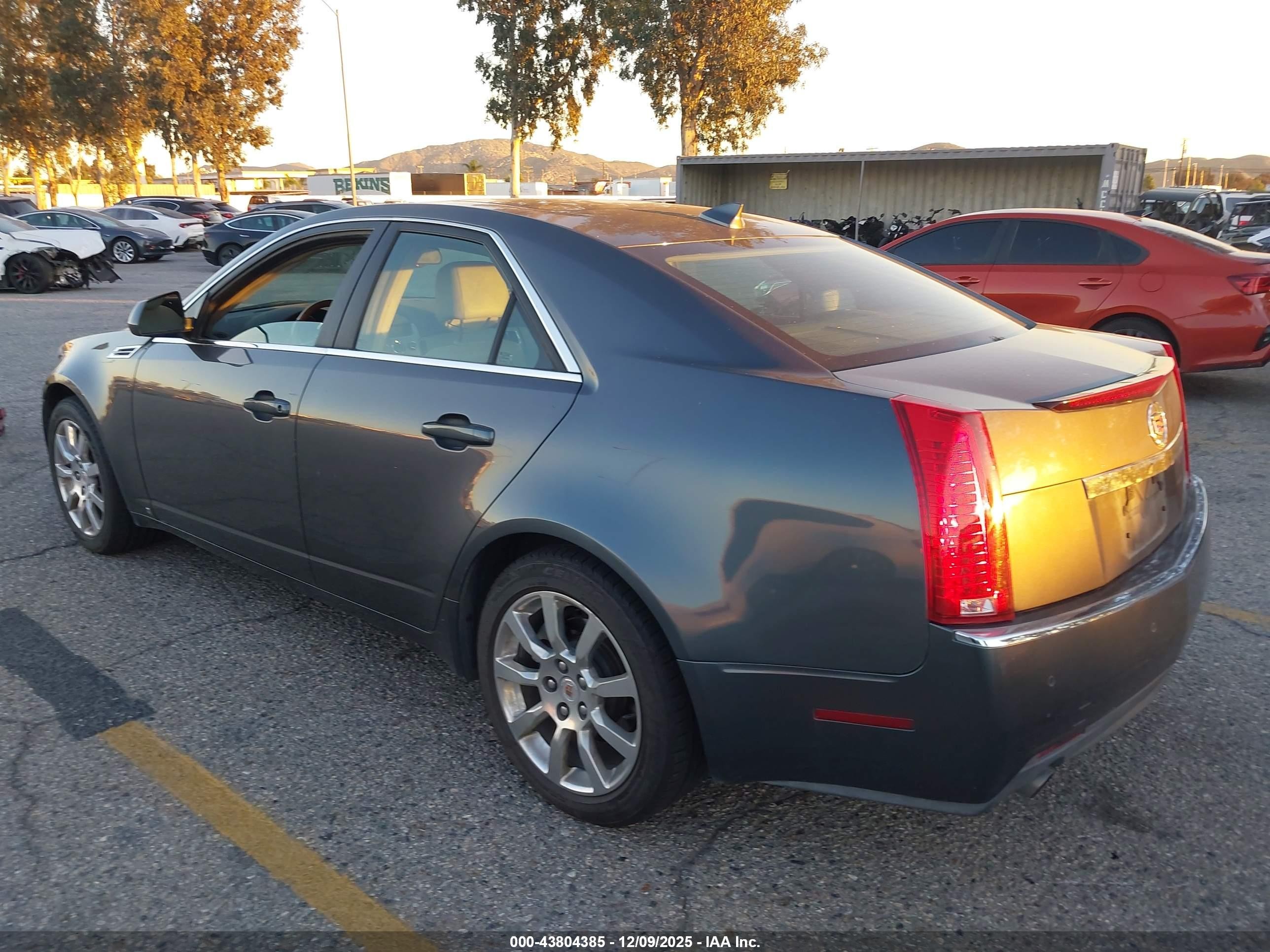 2009 Cadillac Cts Standard Gray vin: 1G6DJ577490105221