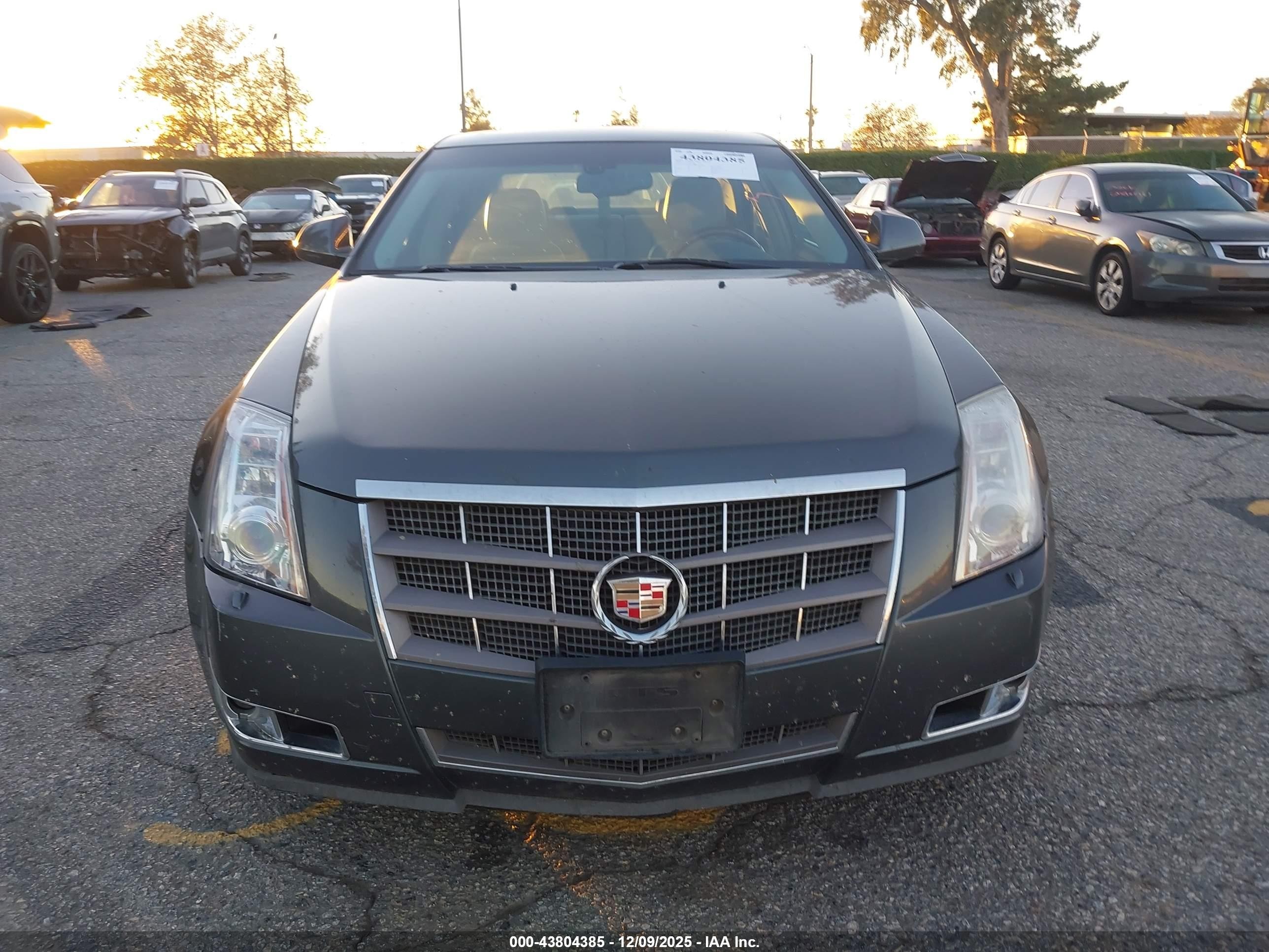 2009 Cadillac Cts Standard Gray vin: 1G6DJ577490105221