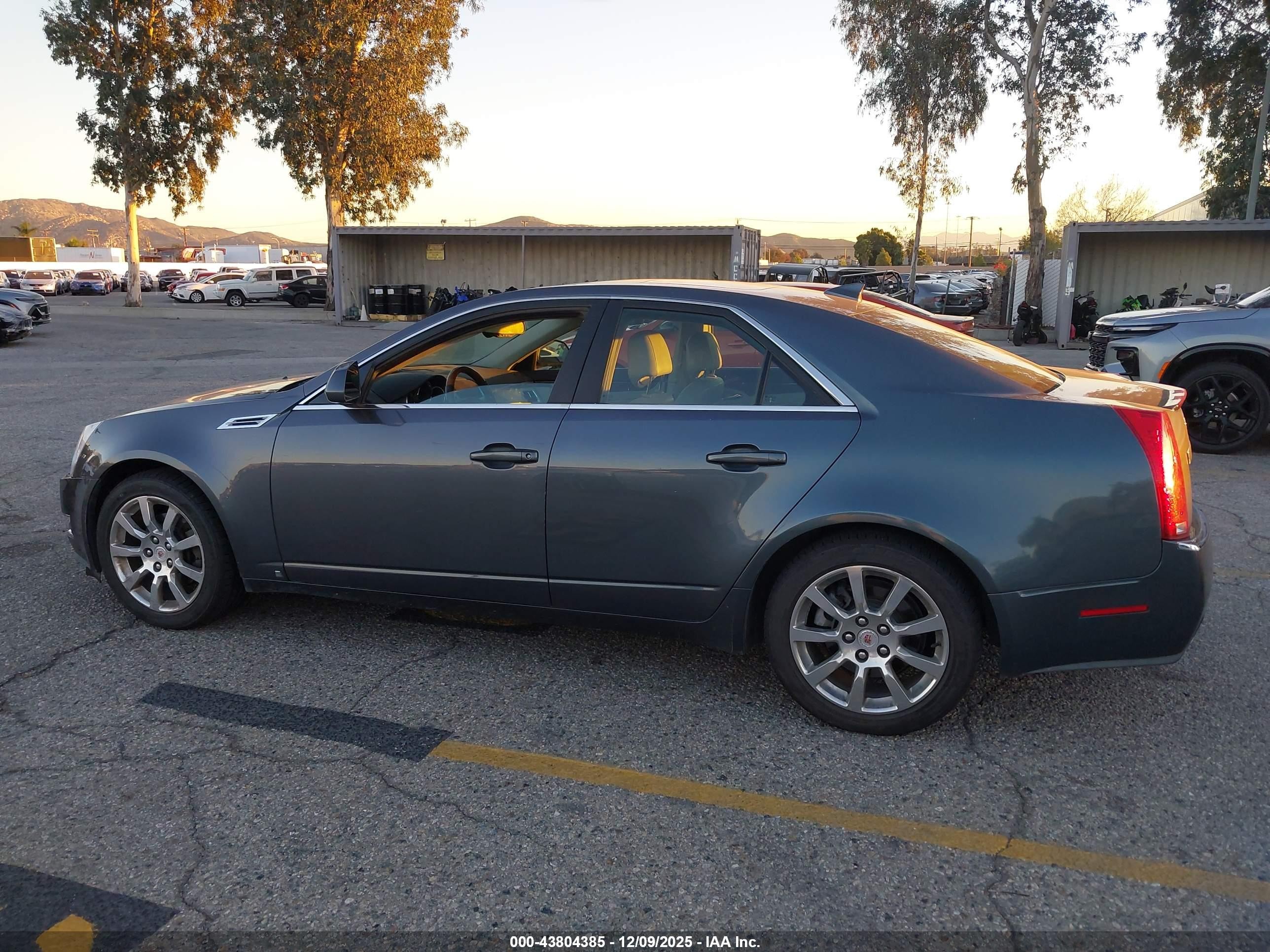 2009 Cadillac Cts Standard Gray vin: 1G6DJ577490105221