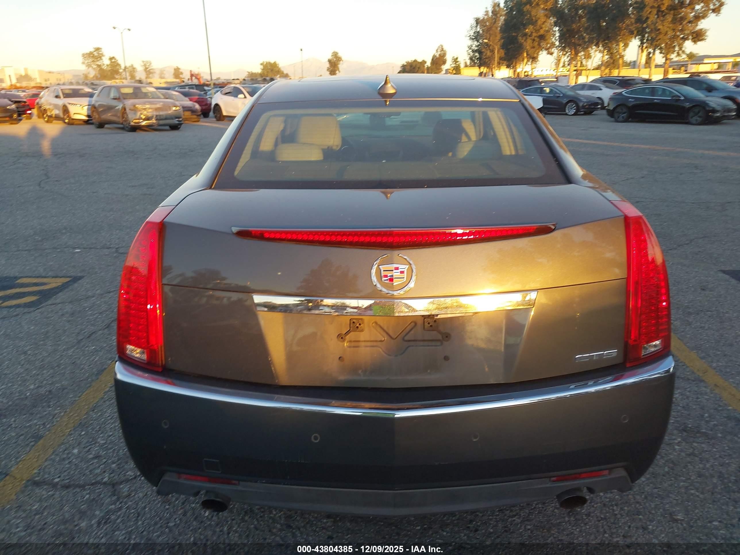 2009 Cadillac Cts Standard Gray vin: 1G6DJ577490105221