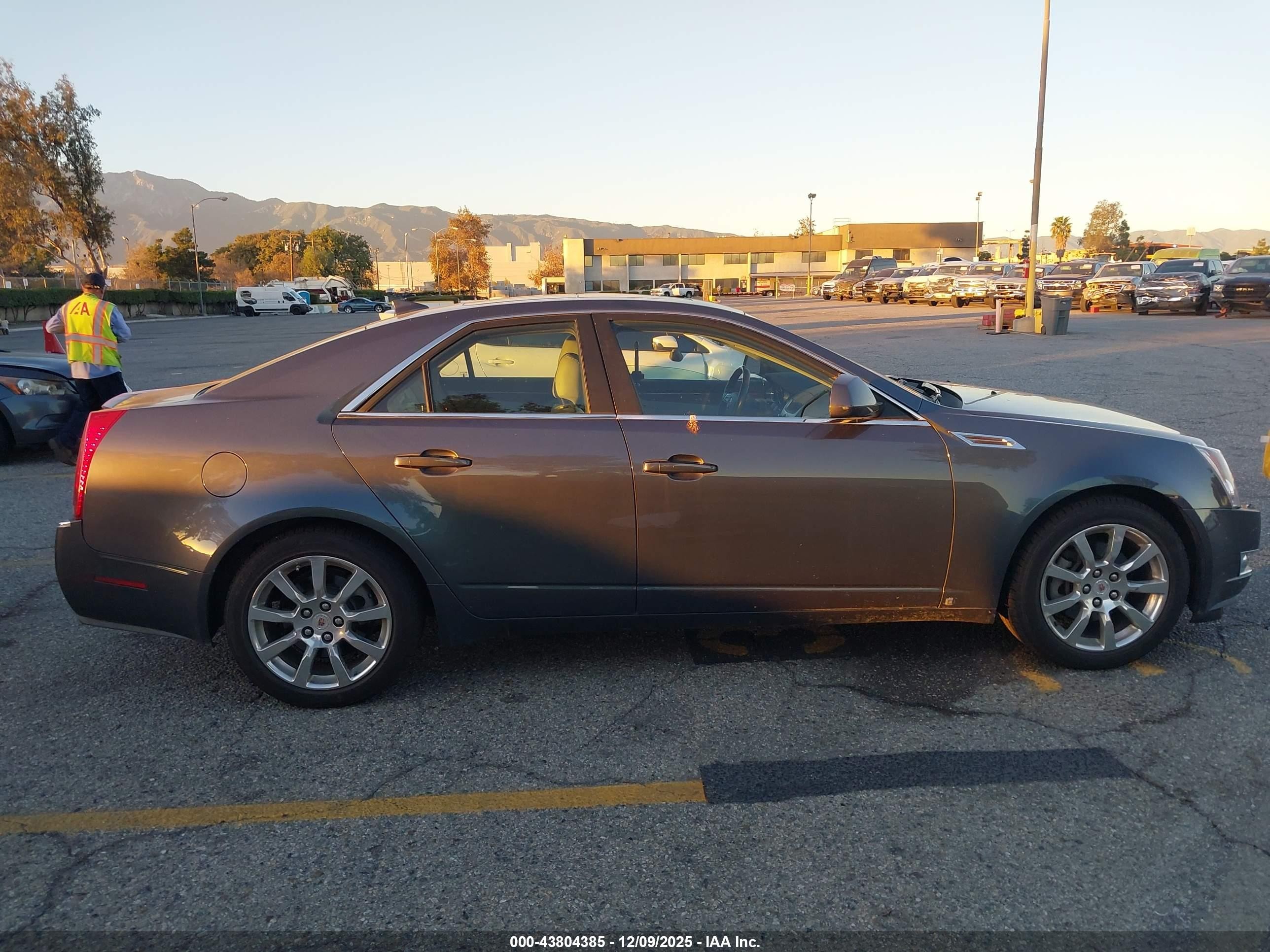 2009 Cadillac Cts Standard Gray vin: 1G6DJ577490105221