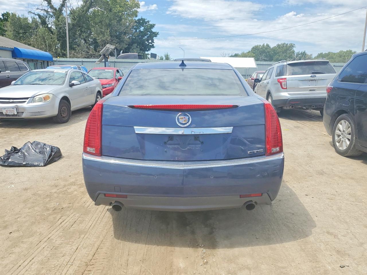 2009 Cadillac Cts Blue vin: 1G6DJ577490156105