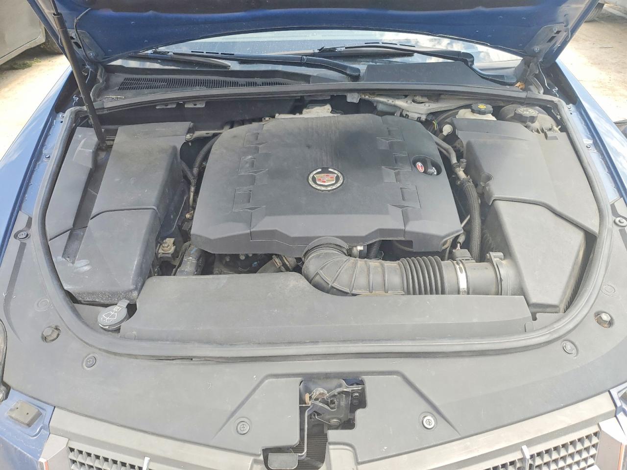 2009 Cadillac Cts Blue vin: 1G6DJ577490156105