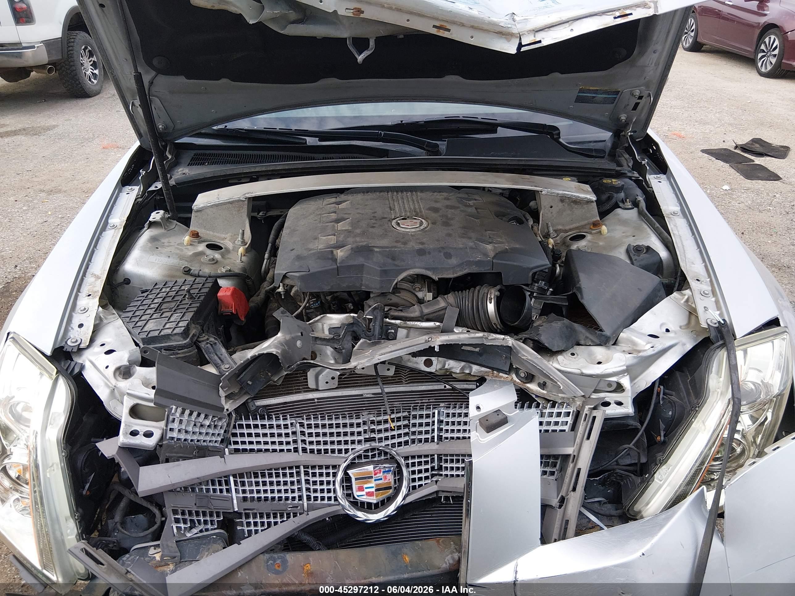 2012 Cadillac Cts Performance Серебряный vin: 1G6DJ5E35C0109978