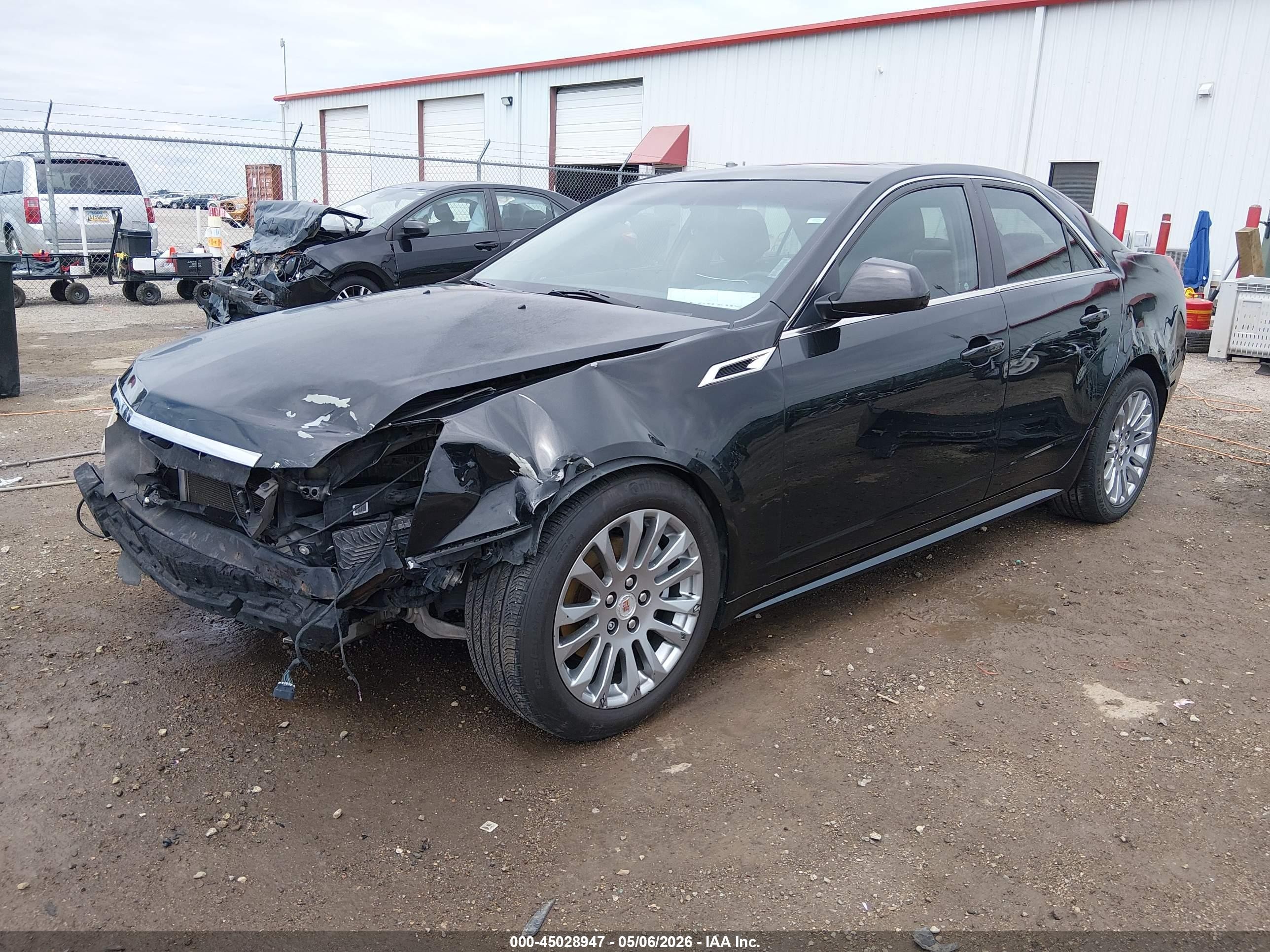 2012 Cadillac Cts Performance Black vin: 1G6DJ5E36C0145923