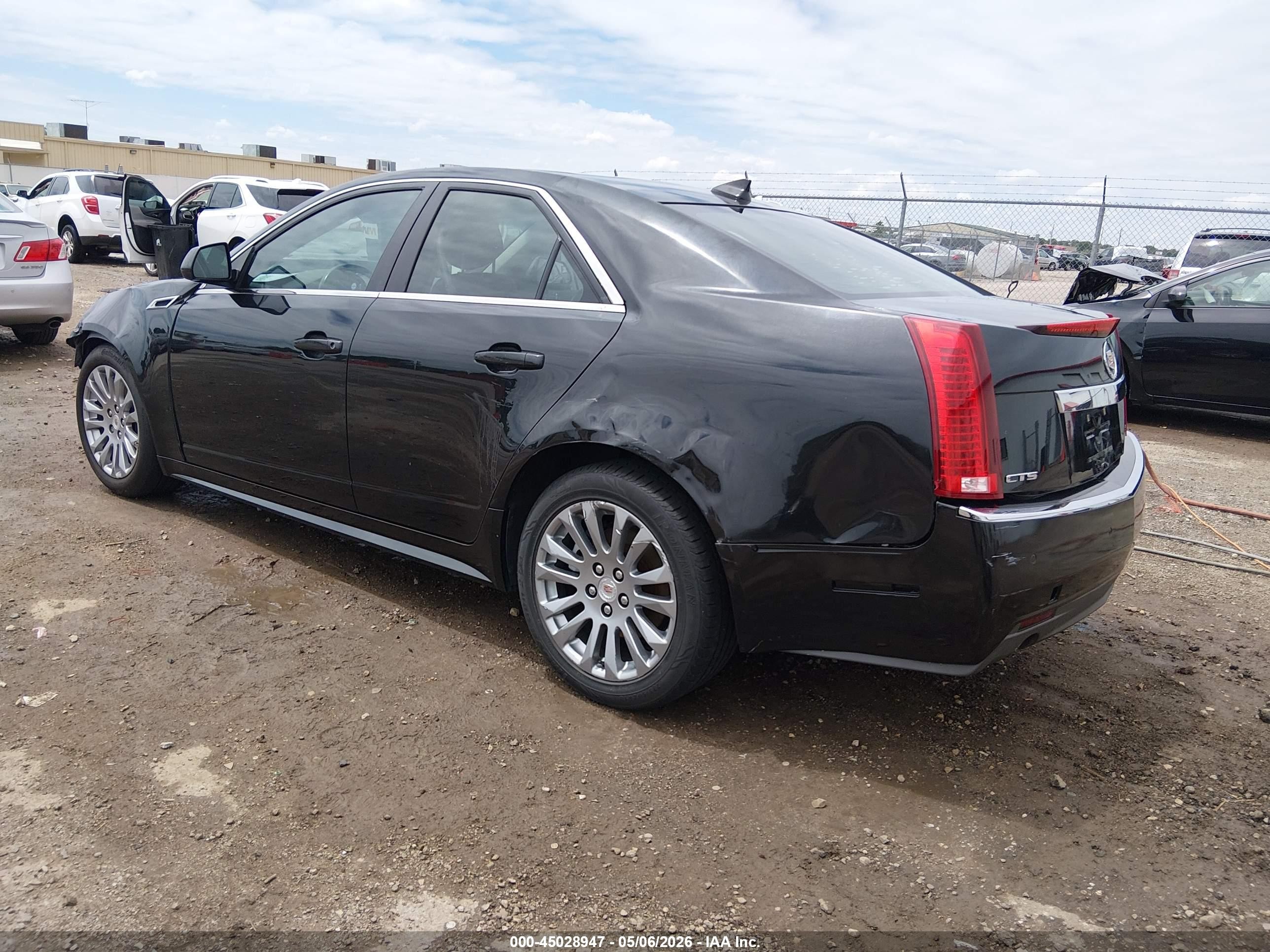 2012 Cadillac Cts Performance Black vin: 1G6DJ5E36C0145923