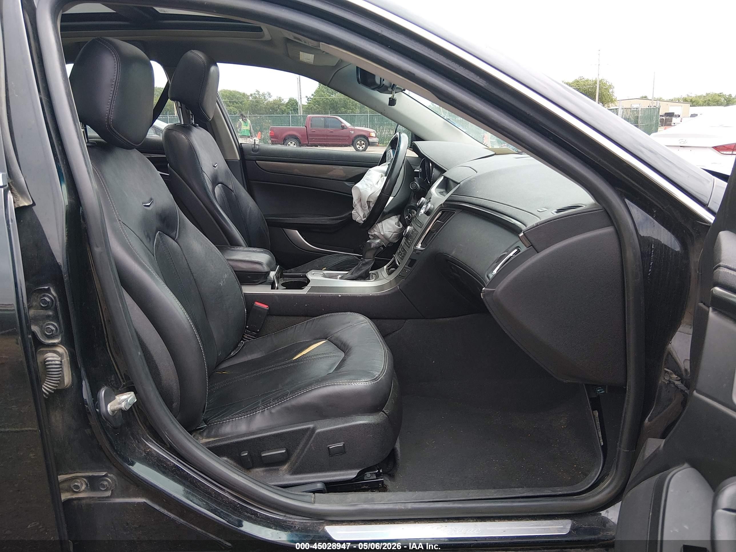 2012 Cadillac Cts Performance Black vin: 1G6DJ5E36C0145923