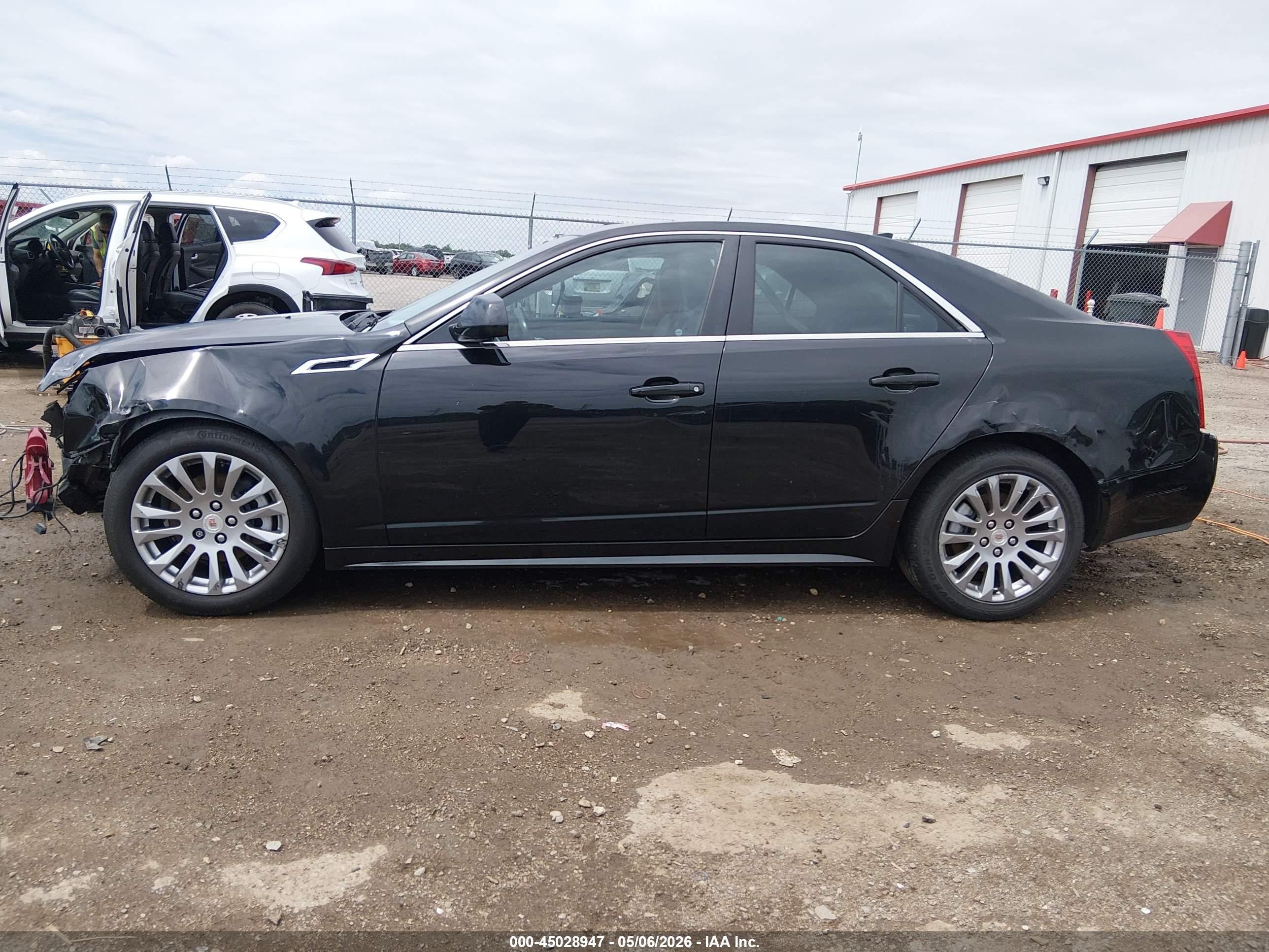 2012 Cadillac Cts Performance Black vin: 1G6DJ5E36C0145923