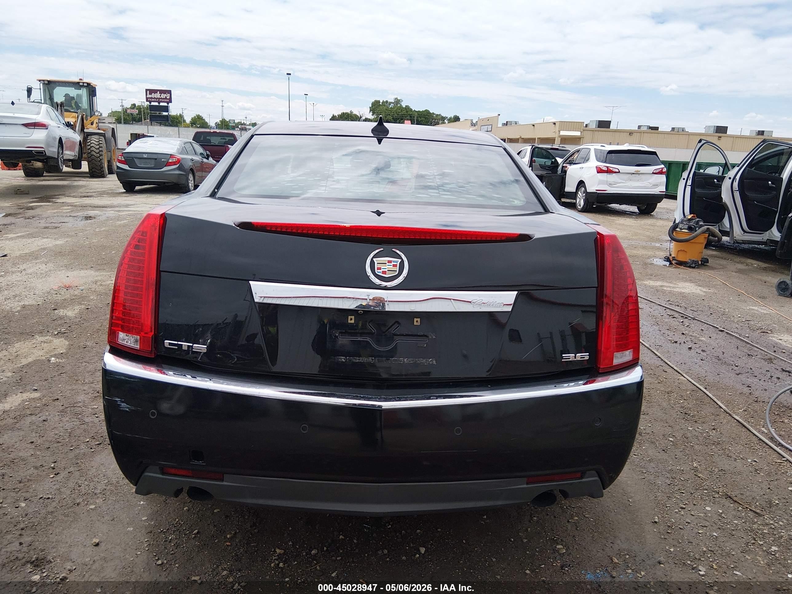 2012 Cadillac Cts Performance Black vin: 1G6DJ5E36C0145923